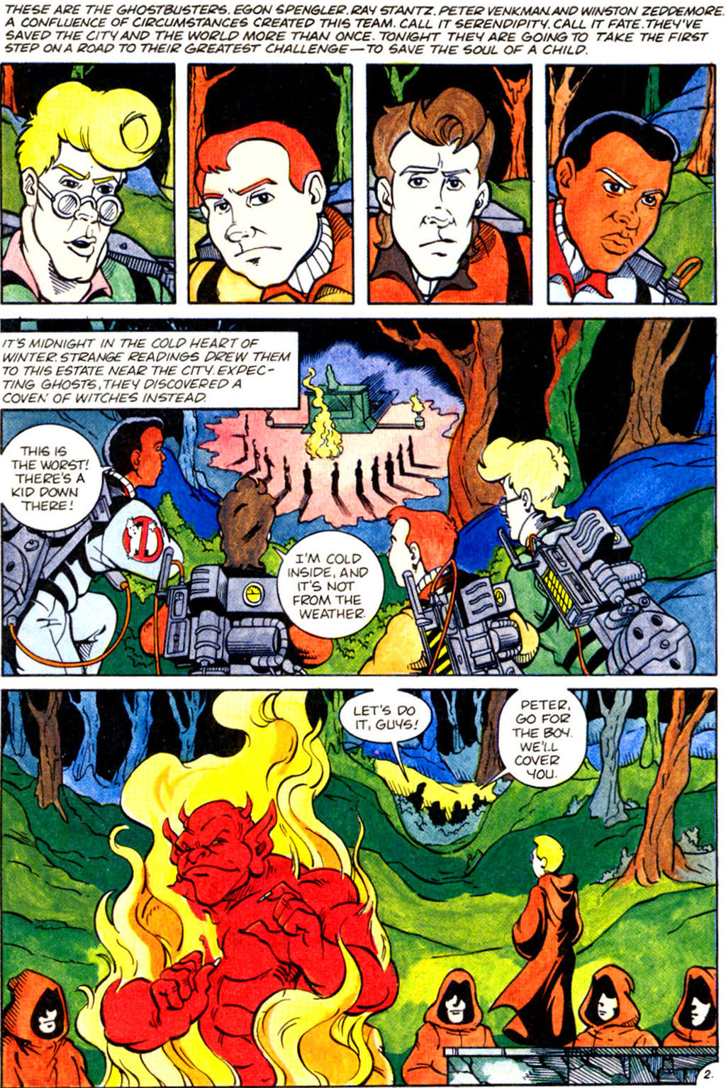 Read online Real Ghostbusters comic -  Issue #9 - 4