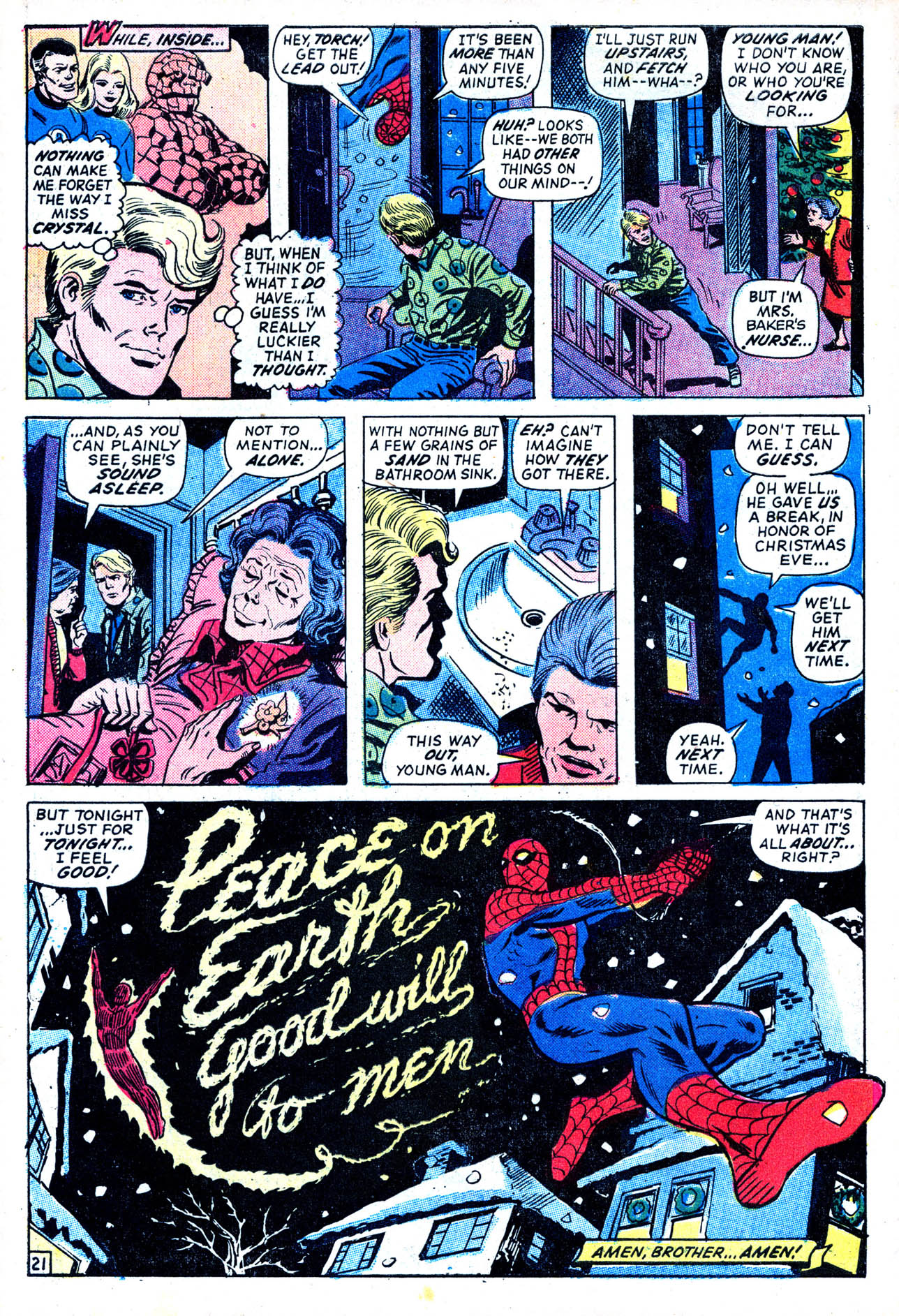 Read online Marvel Treasury Special, Giant Superhero Holiday Grab-Bag comic -  Issue # TPB - 24