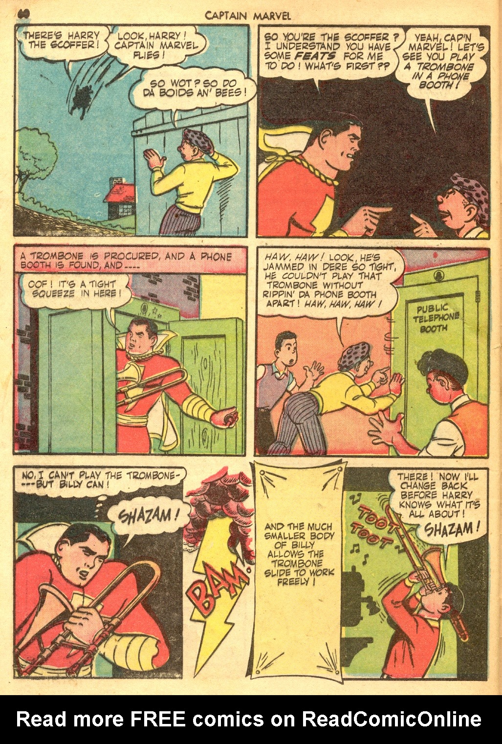 Read online Captain Marvel Adventures comic -  Issue #23 - 60