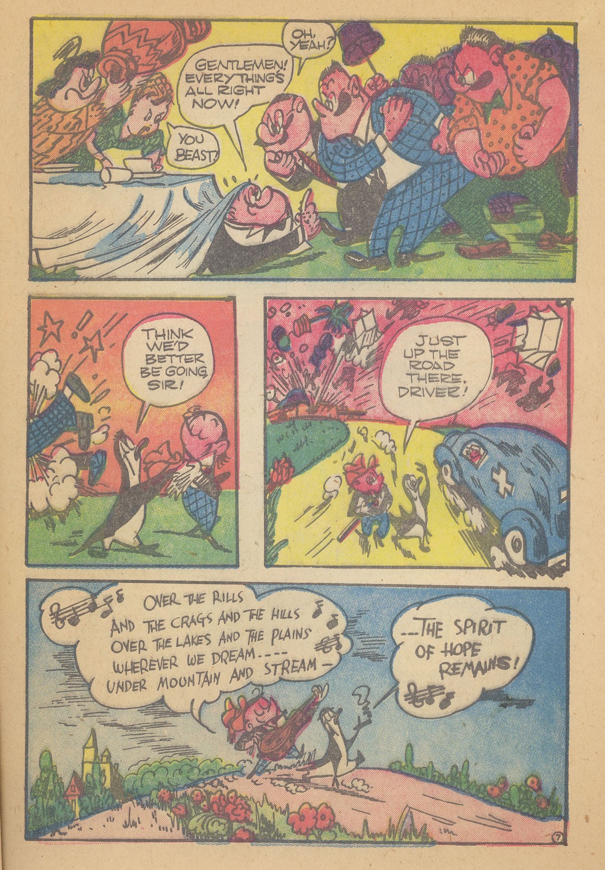 Read online Milt Gross Funnies comic -  Issue #2 - 32