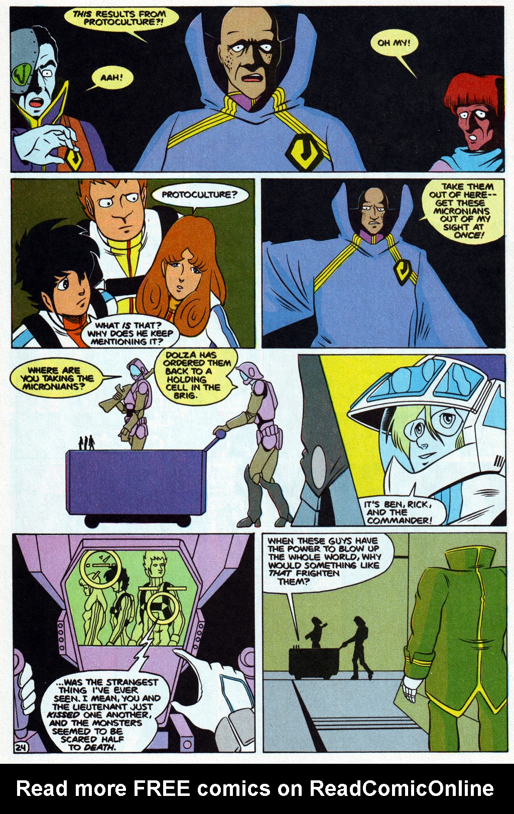 Read online Robotech The Macross Saga comic -  Issue #11 - 26