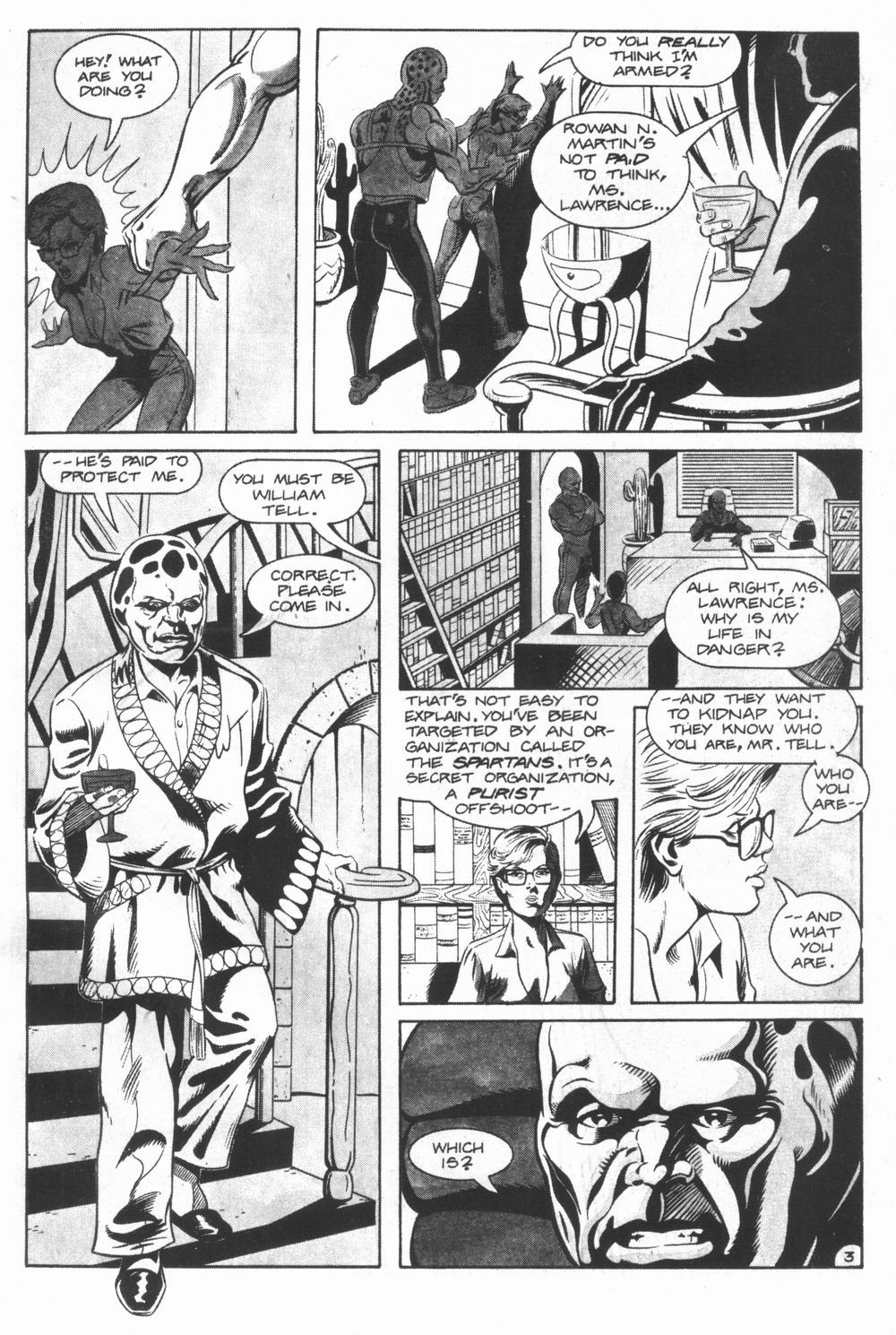 Read online Alien Nation: The Spartans comic -  Issue #4 - 5