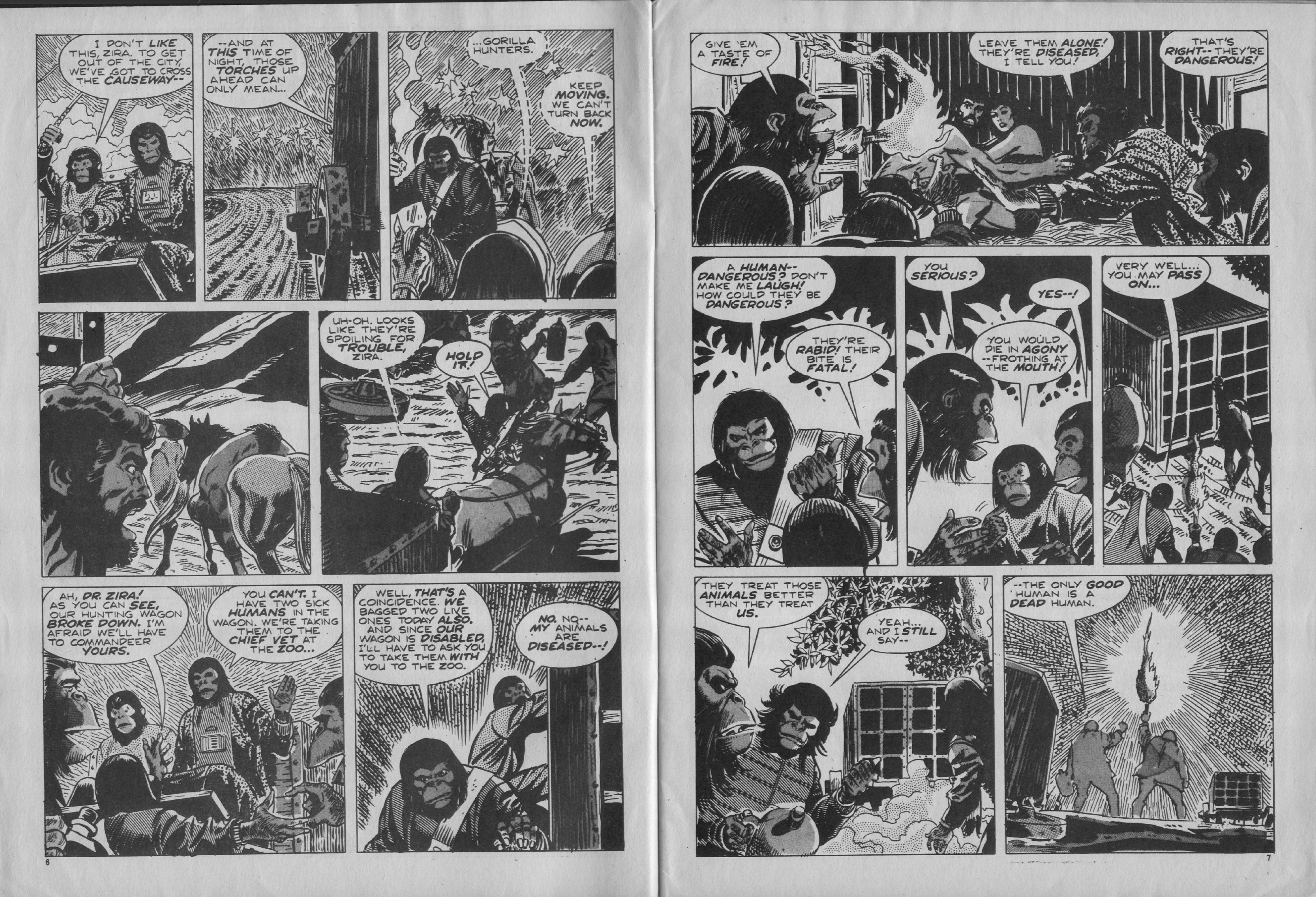 Read online Planet of the Apes (1974) comic -  Issue #8 - 4