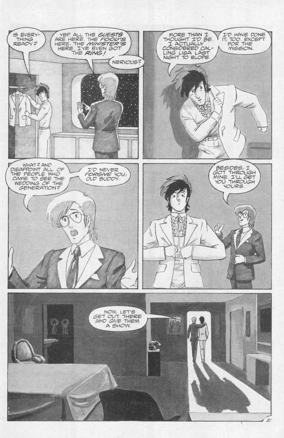 Read online Robotech II: The Sentinels comic -  Issue # _Wedding Special 1 - 23