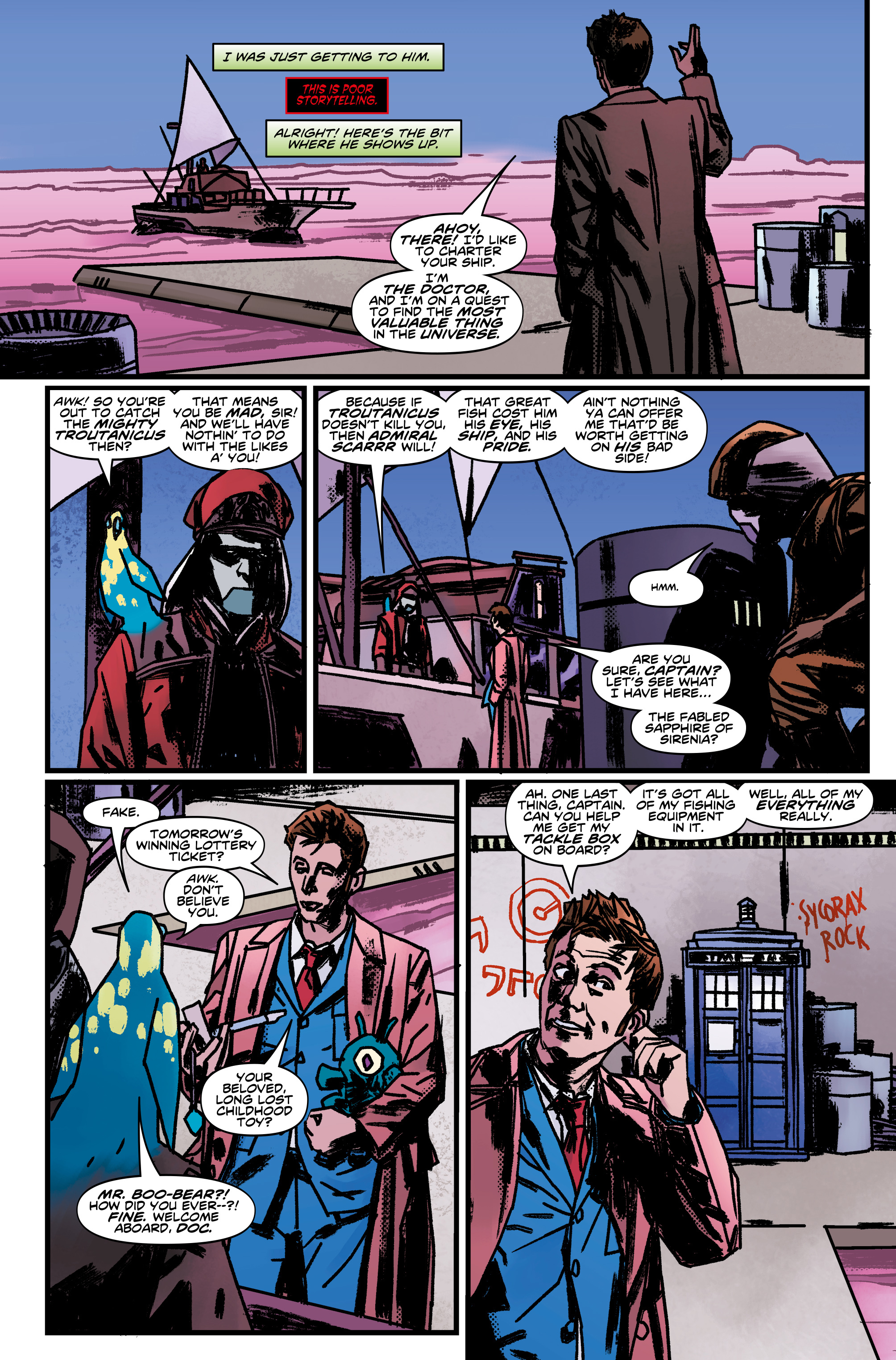 Read online Doctor Who: Once Upon A Time Lord comic -  Issue # Full - 10