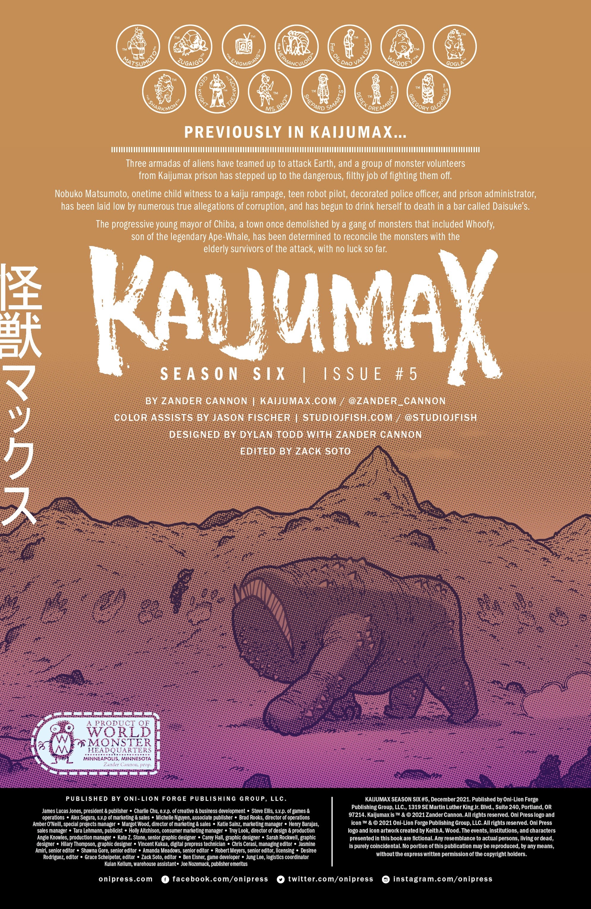 Read online Kaijumax: Season Six comic -  Issue #5 - 3