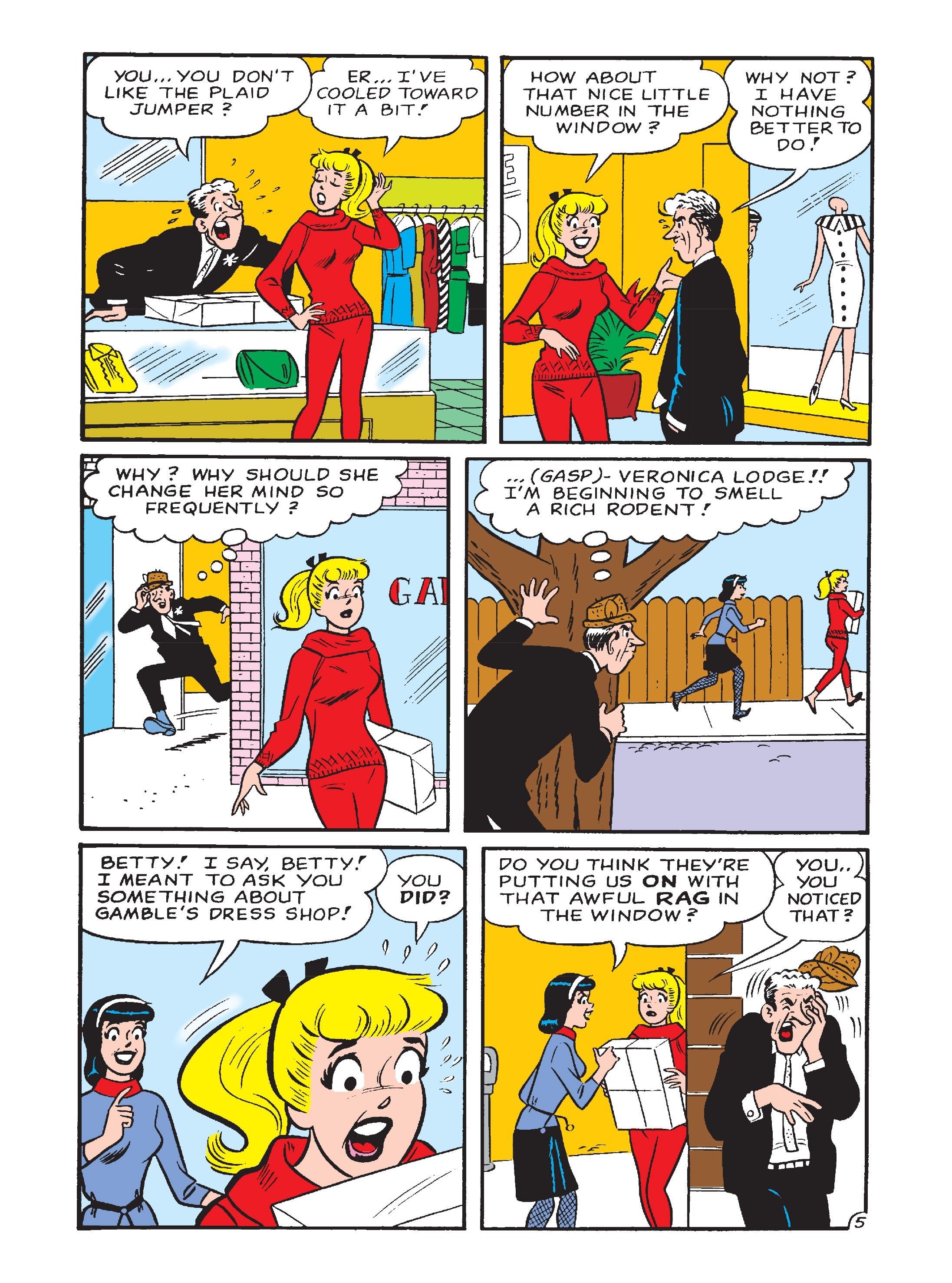 Read online Betty & Veronica Friends Double Digest comic -  Issue #236 - 152