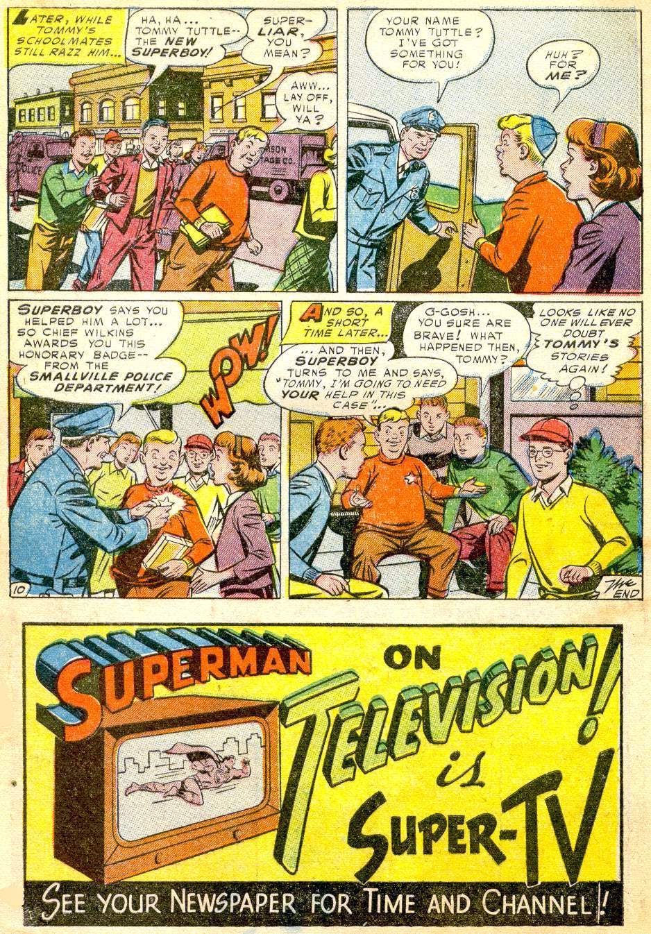 Read online Superboy (1949) comic -  Issue #30 - 40