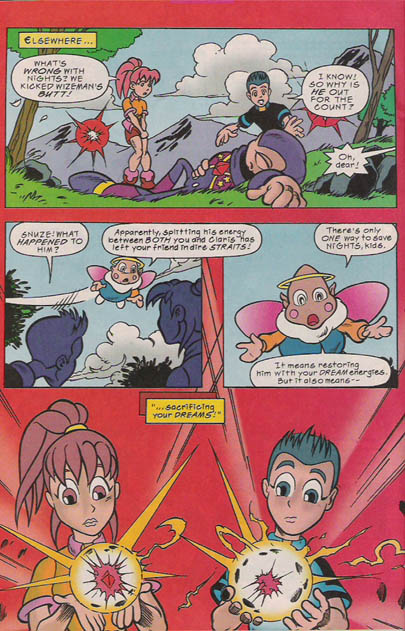 Read online NiGHTS into Dreams... comic -  Issue #3 - 17