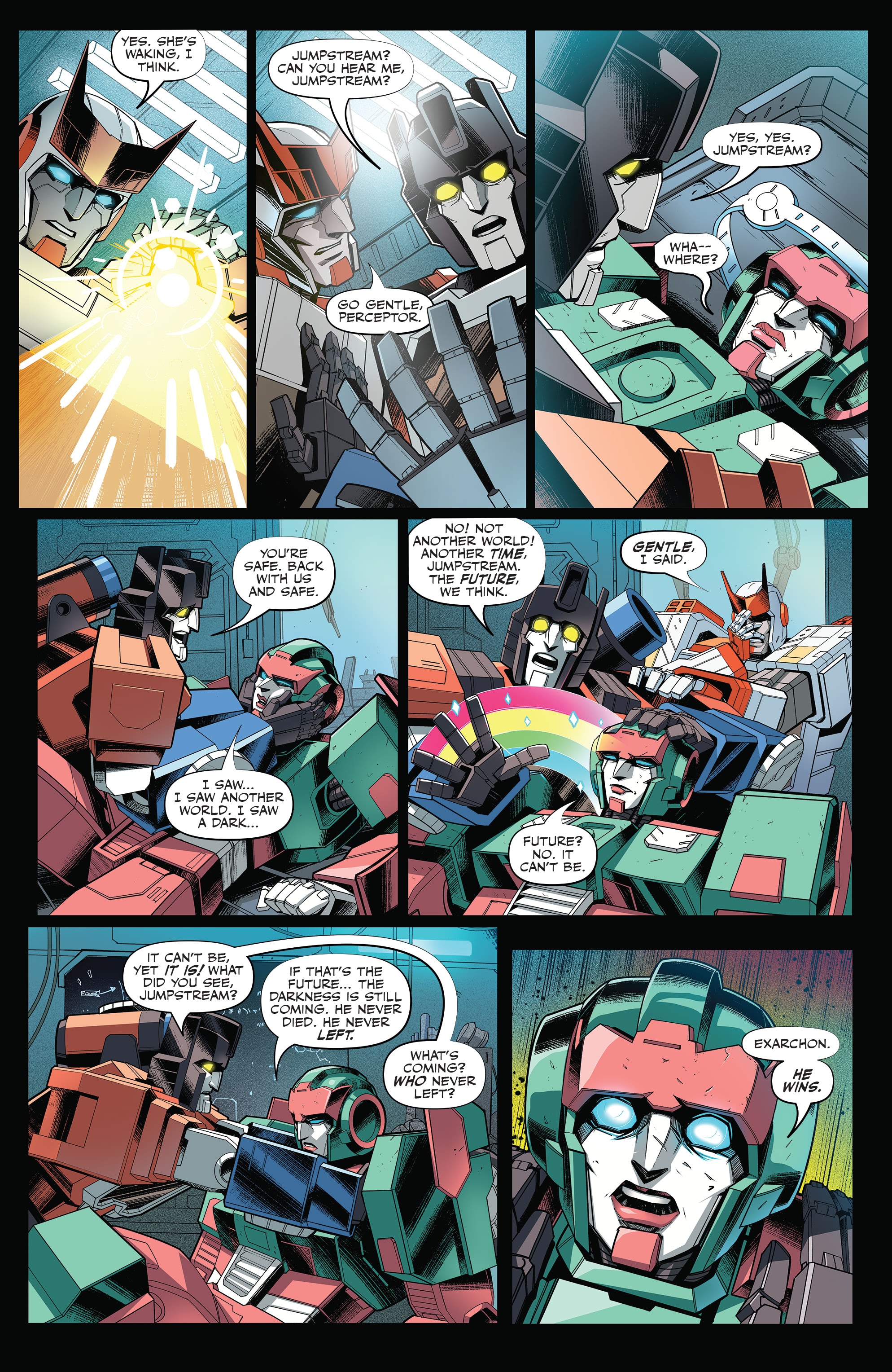 Read online Transformers (2019) comic -  Issue #34 - 17