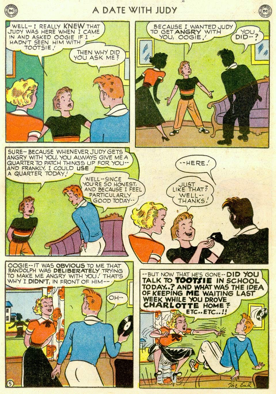 Read online A Date with Judy comic -  Issue #19 - 32