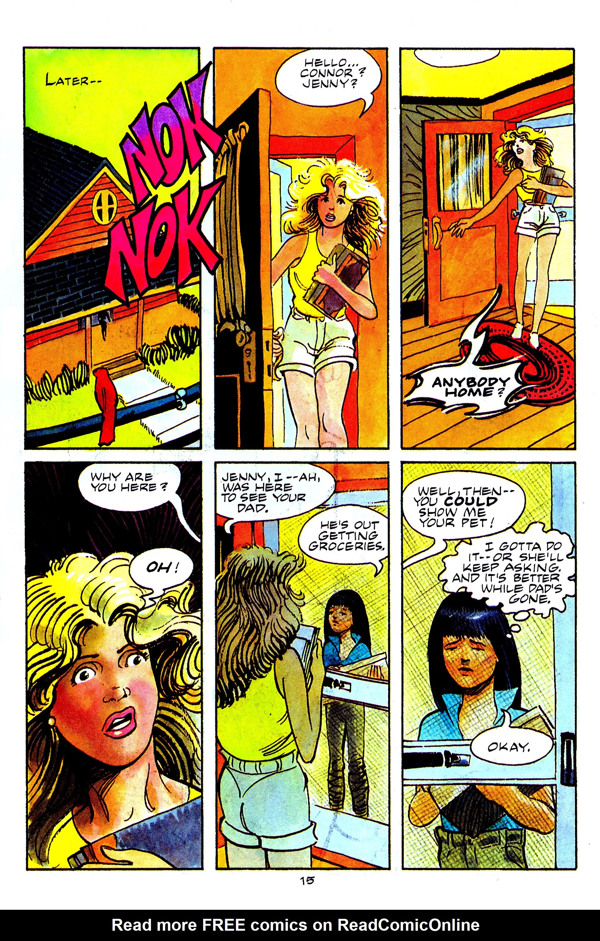 Read online Fright Night (1988) comic -  Issue #13 - 22