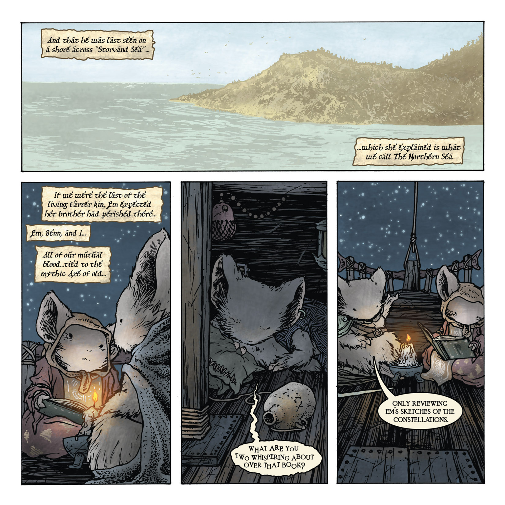 Read online Mouse Guard: The Black Axe comic -  Issue #2 - 18