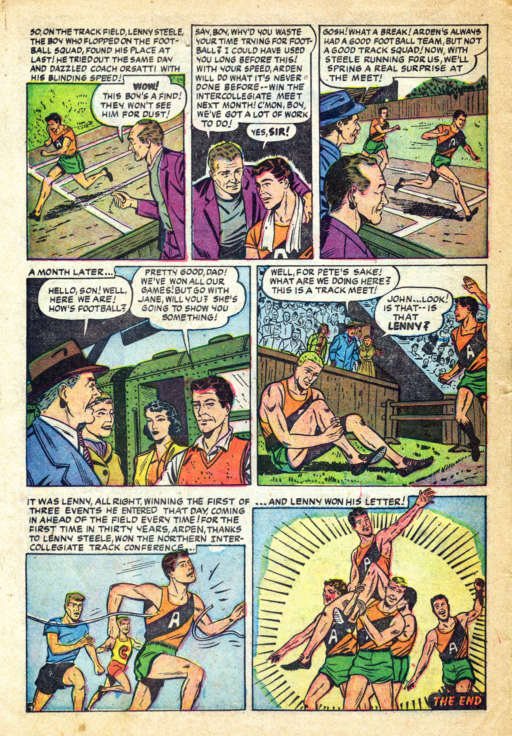 Read online Sports Action comic -  Issue #12 - 24