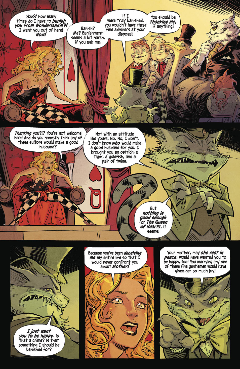 Read online Alice Never After comic -  Issue #3 - 6