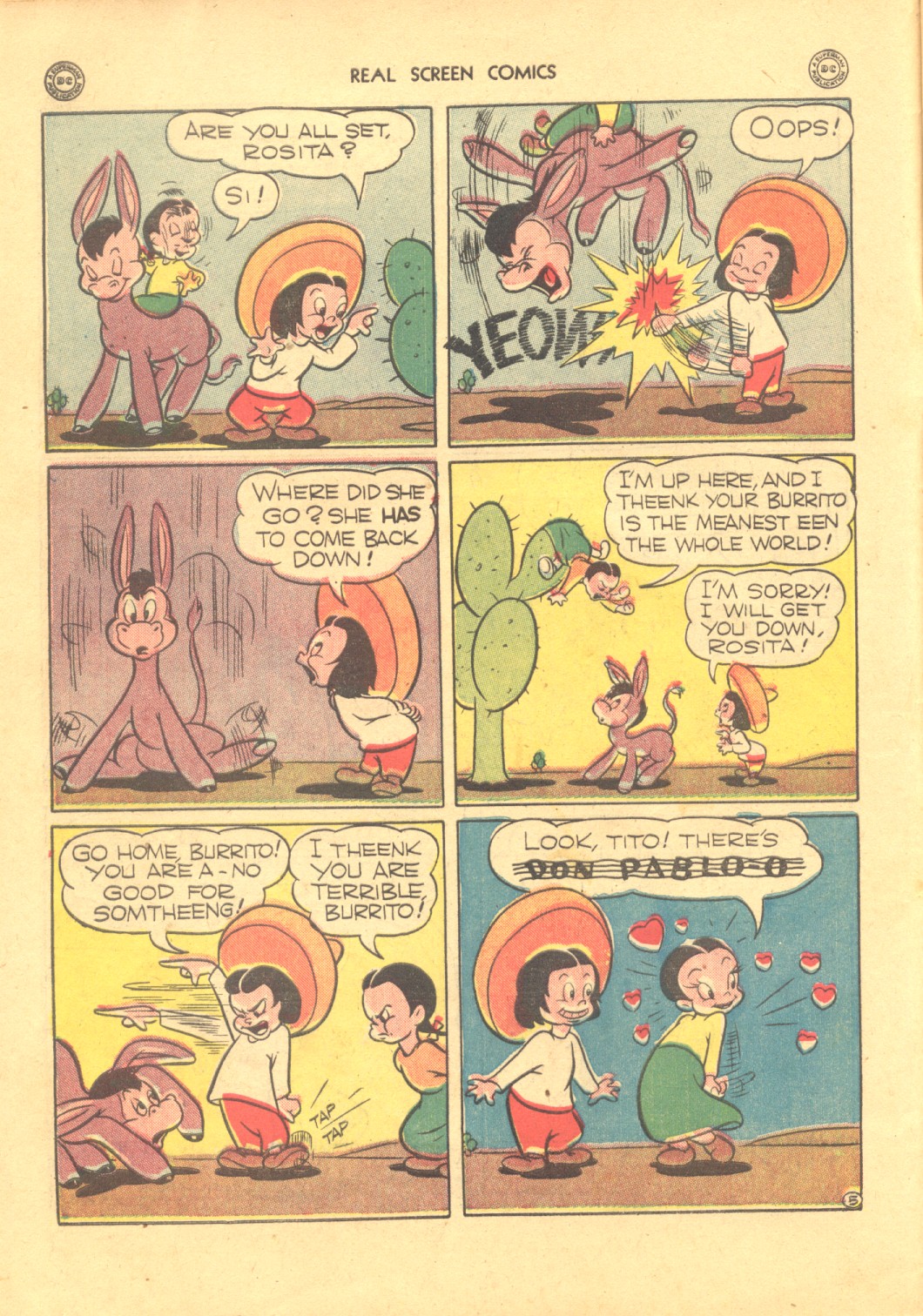 Read online Real Screen Comics comic -  Issue #7 - 14