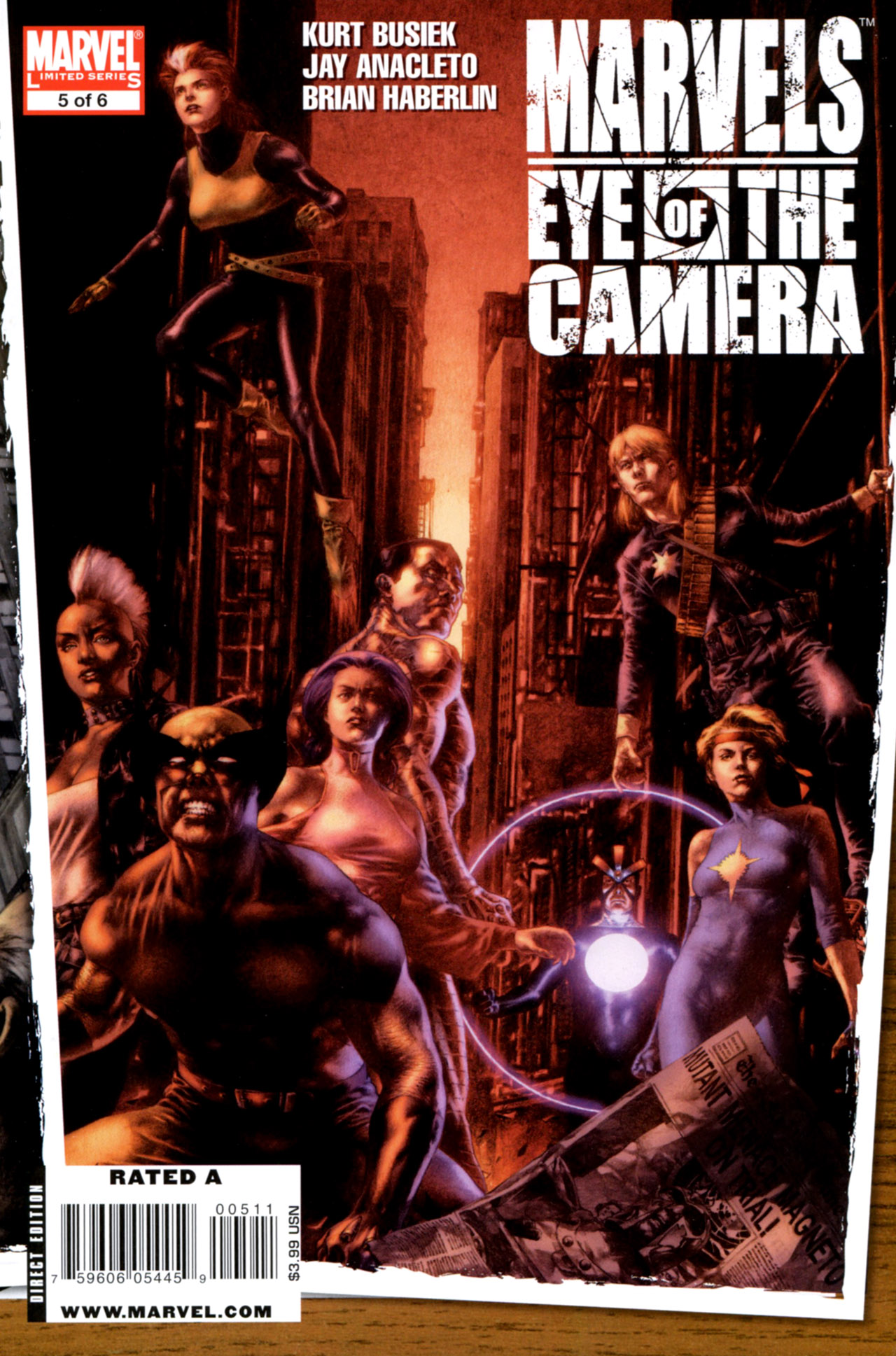 Read online Marvels: Eye Of The Camera comic -  Issue #5 - 1