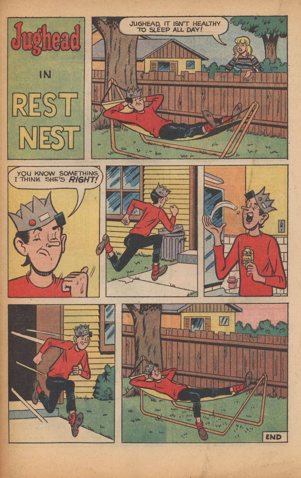 Read online Jughead's Jokes comic -  Issue #24 - 45