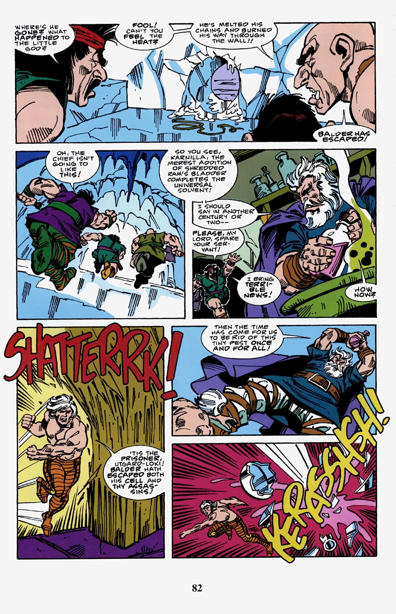 Read online Thor Visionaries: Walter Simonson comic -  Issue # TPB 4 - 84