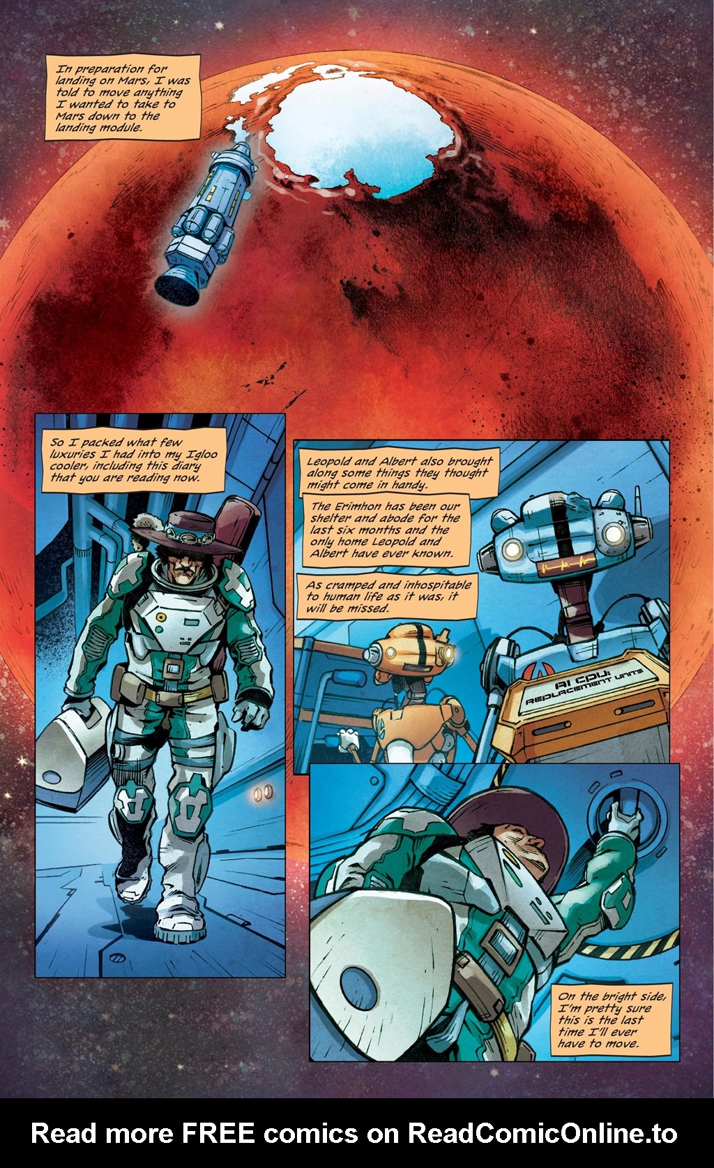 Read online Traveling To Mars comic -  Issue #8 - 7