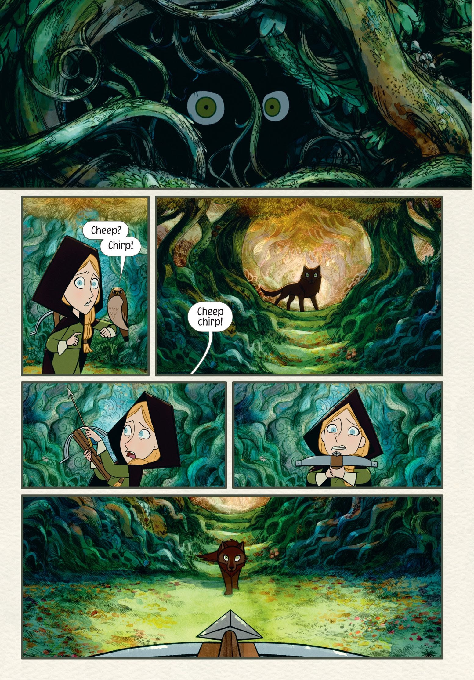 Read online Wolfwalkers: The Graphic Novel comic -  Issue # TPB (Part 1) - 71