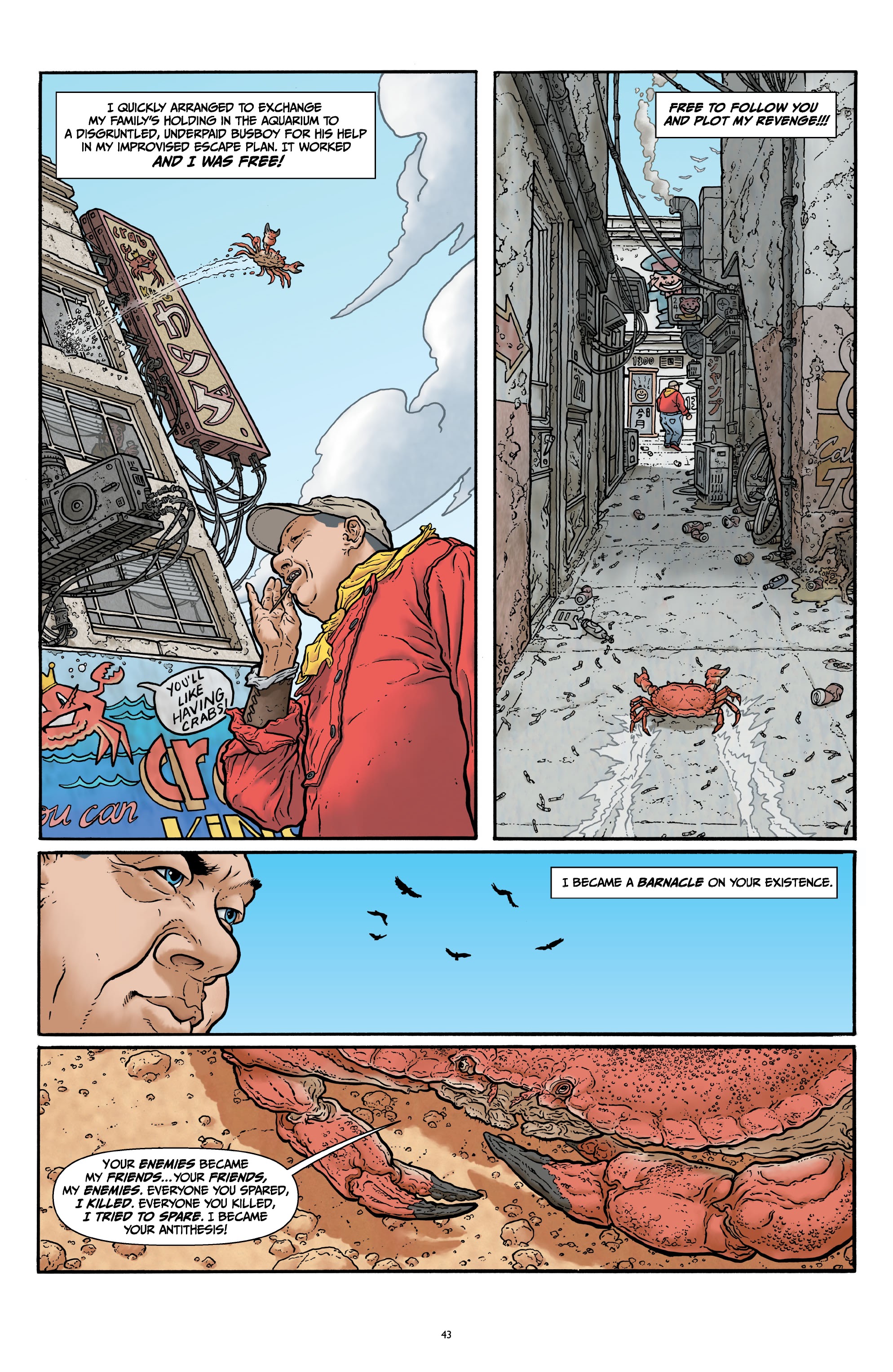 Read online Shaolin Cowboy comic -  Issue # _Start Trek (Part 1) - 34
