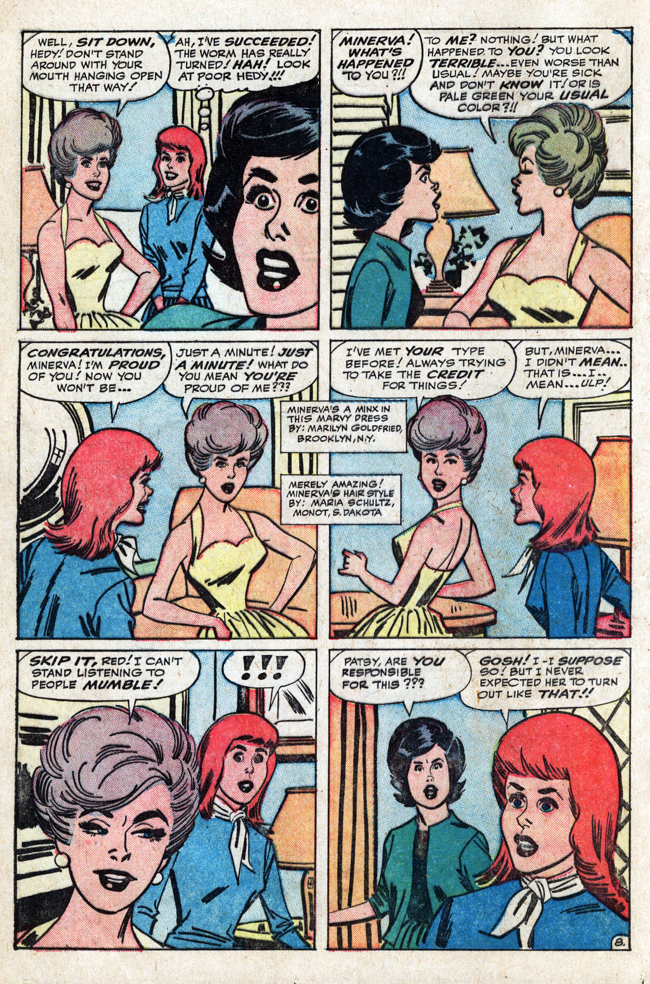Read online Patsy and Hedy comic -  Issue #89 - 13