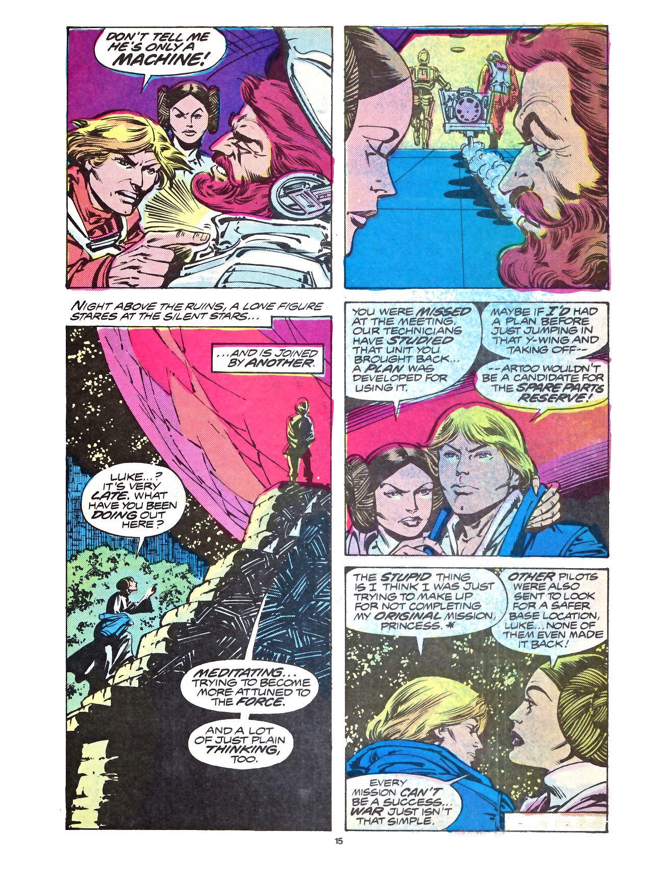 Read online Return of the Jedi comic -  Issue #49 - 15