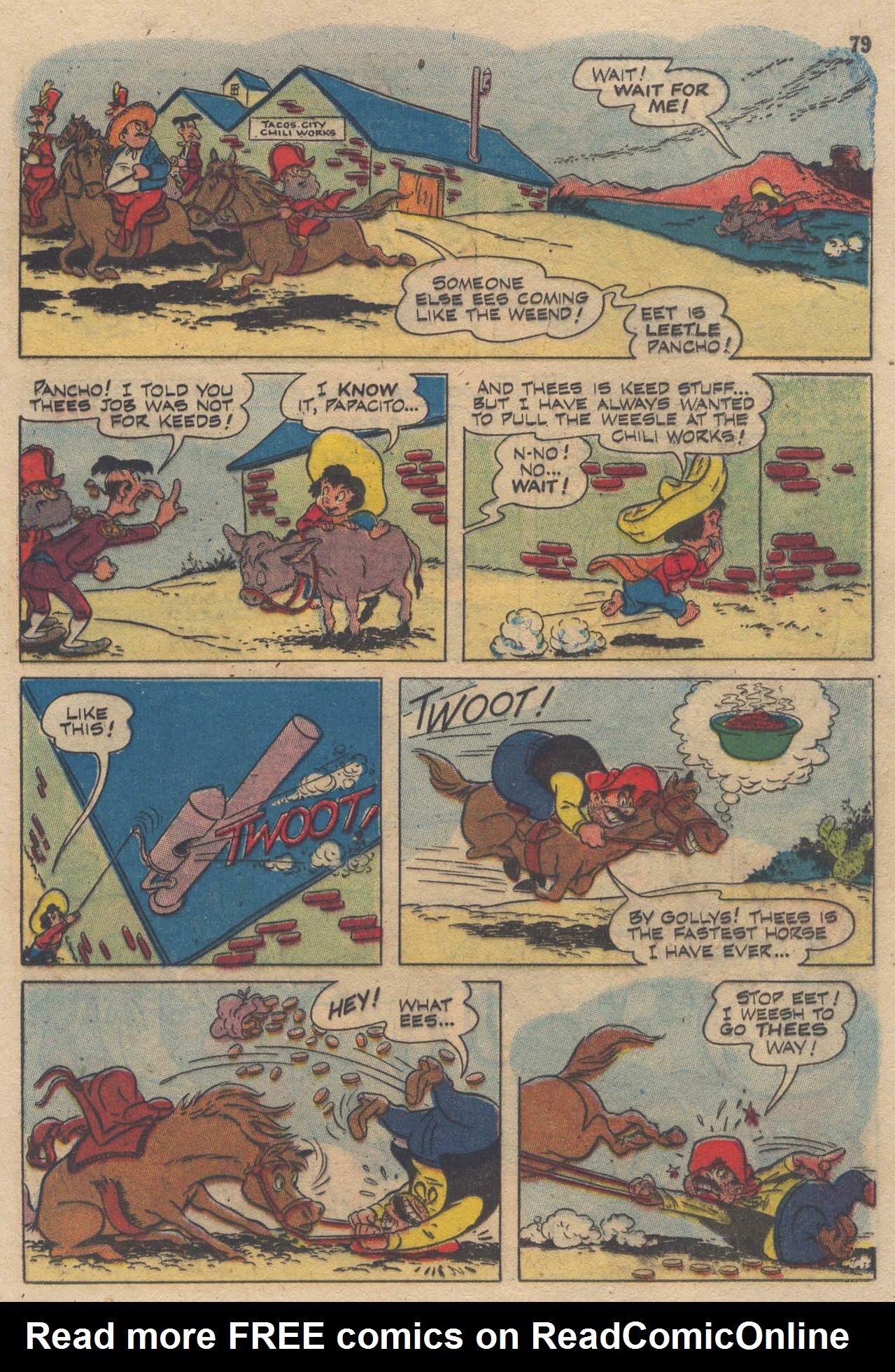 Read online Bugs Bunny's Christmas Funnies comic -  Issue # TPB 3 - 81