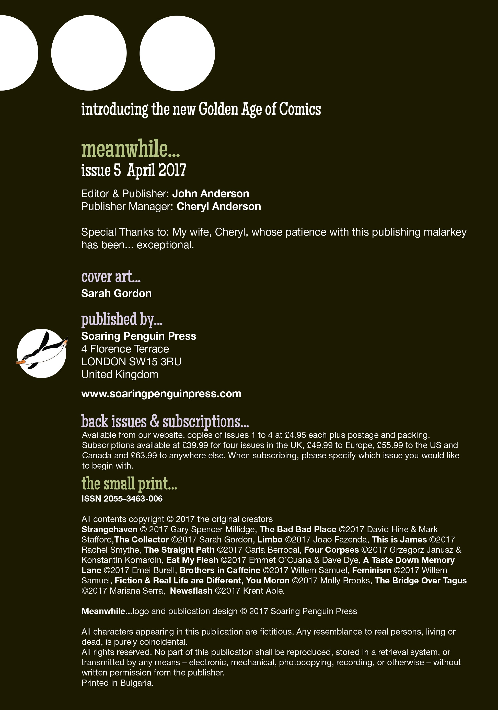 Read online Meanwhile... comic -  Issue #6 - 4