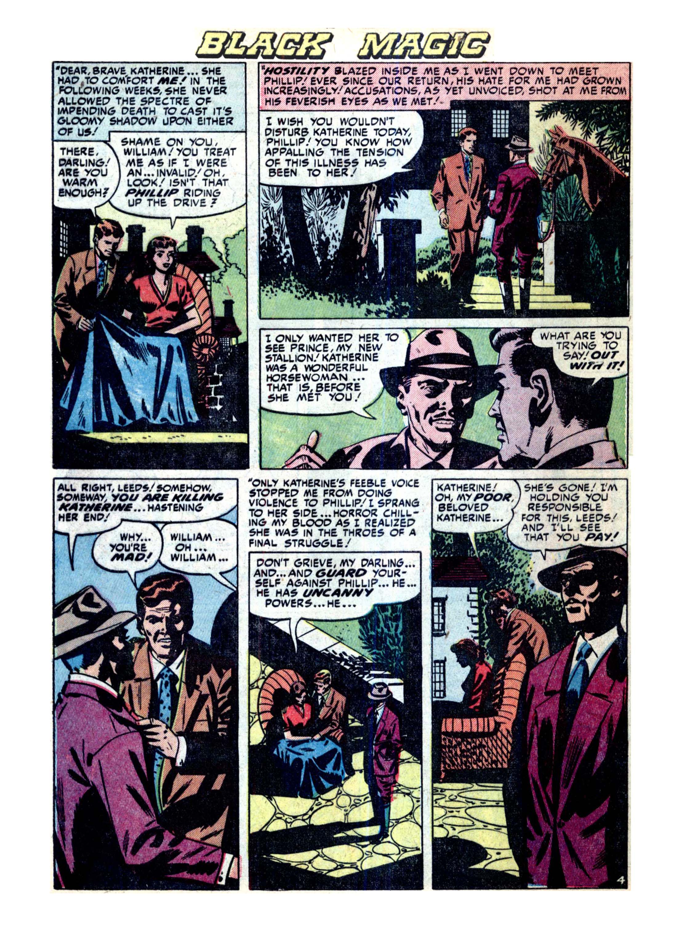 Read online Black Magic (1950) comic -  Issue #11 - 36