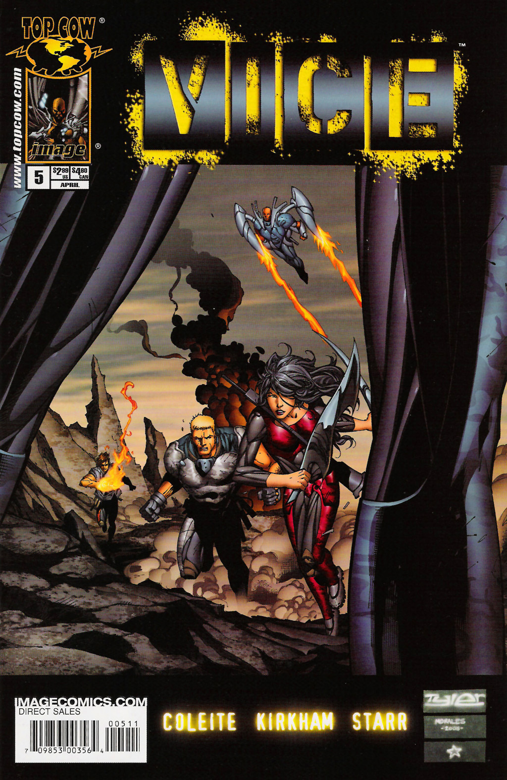 Read online V.I.C.E. (Violent Incident Control Enforcement) comic -  Issue #5 - 2