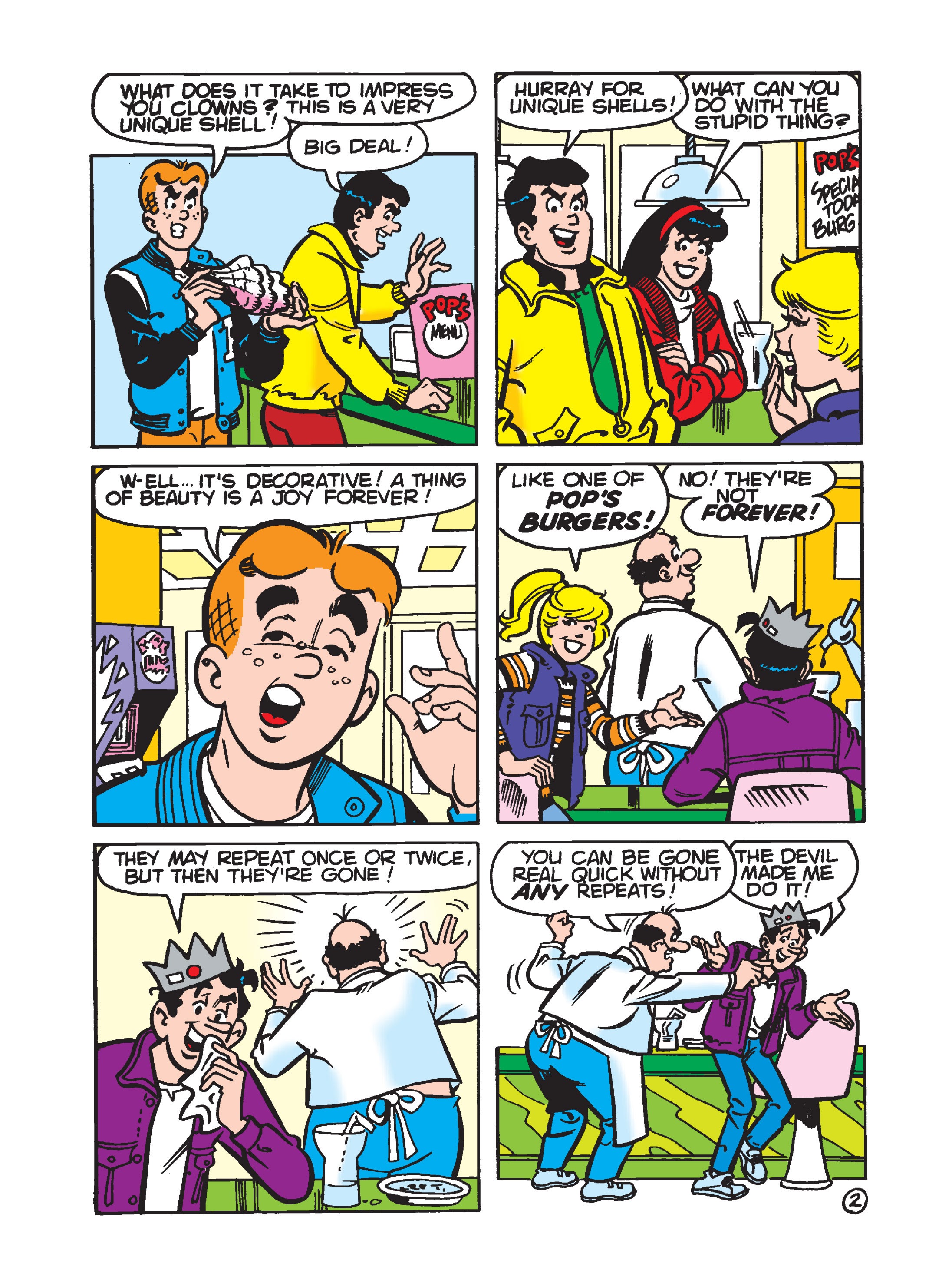 Read online Archie's Double Digest Magazine comic -  Issue #238 - 166