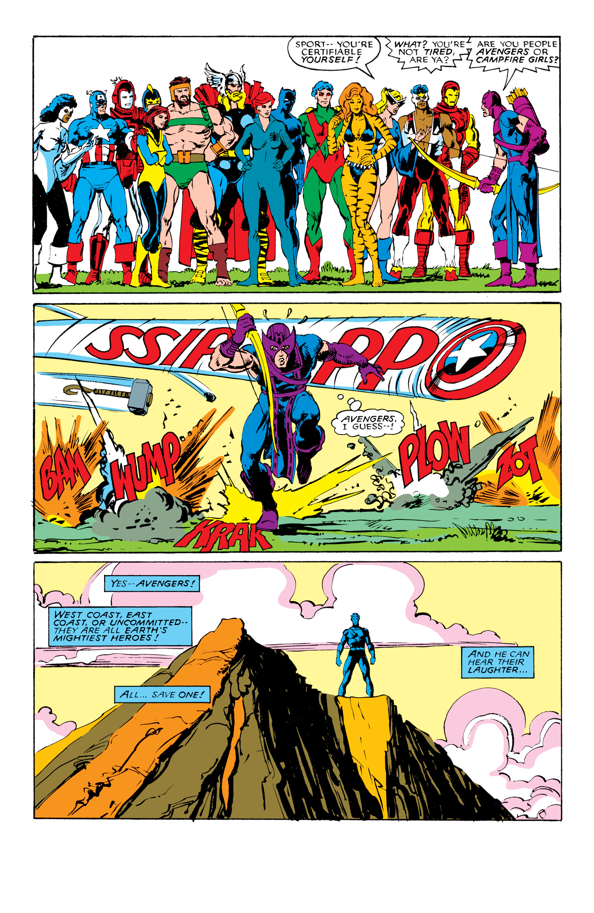 Read online Avengers West Coast Epic Collection: How The West Was Won comic -  Issue #Avengers West Coast Epic Collection Lost in Space-Time (Part 3) - 24