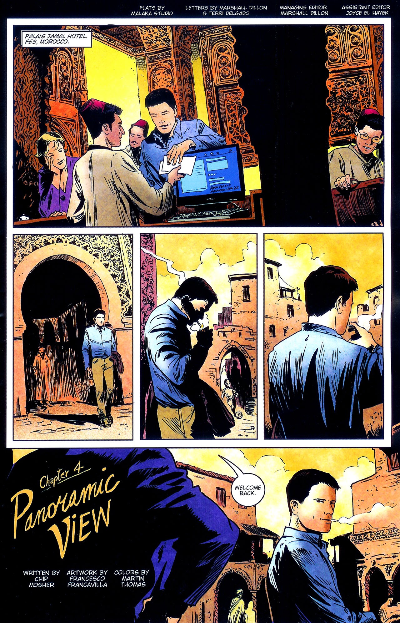 Read online Left On Mission comic -  Issue #4 - 2