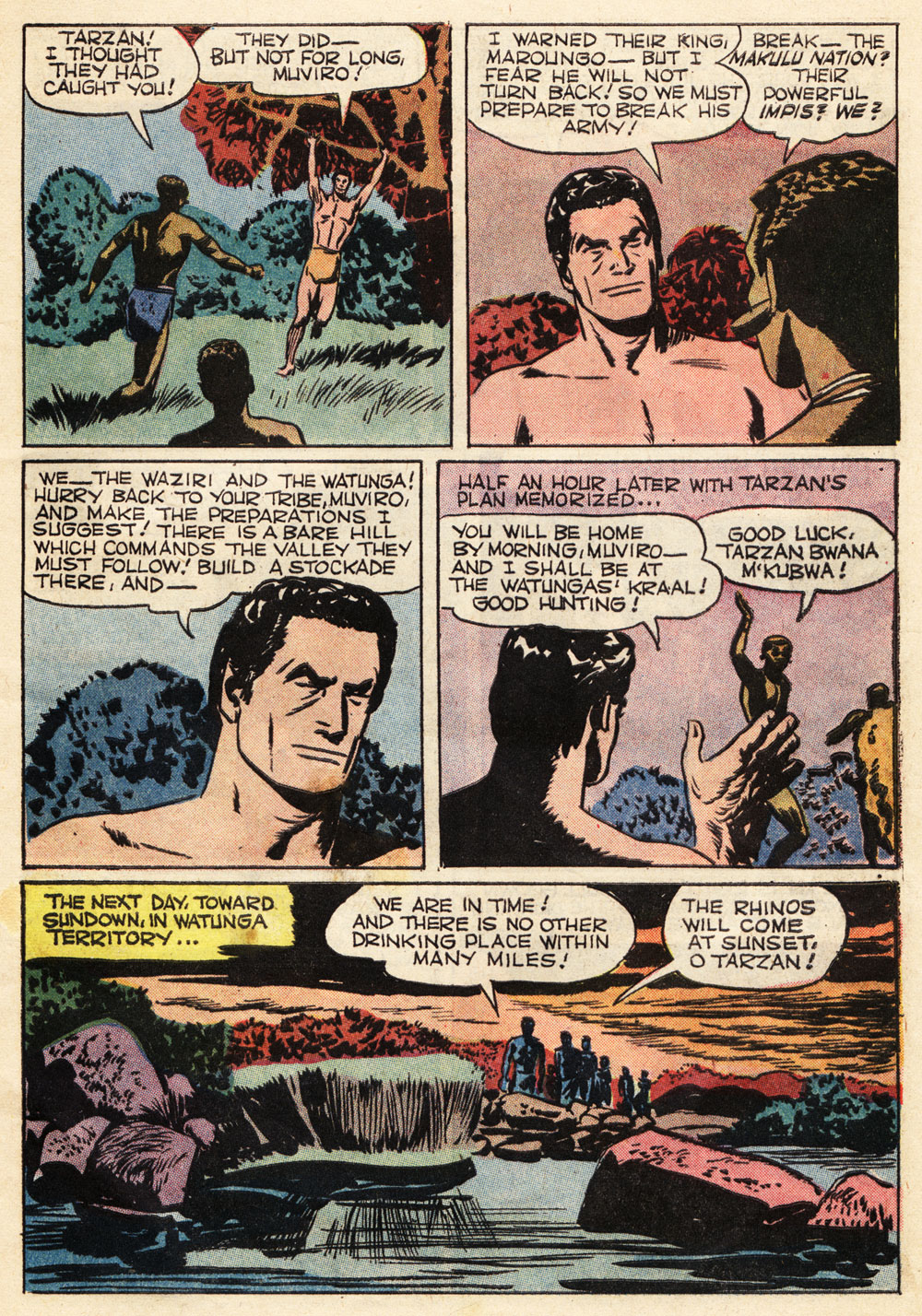 Read online Tarzan (1948) comic -  Issue #116 - 9