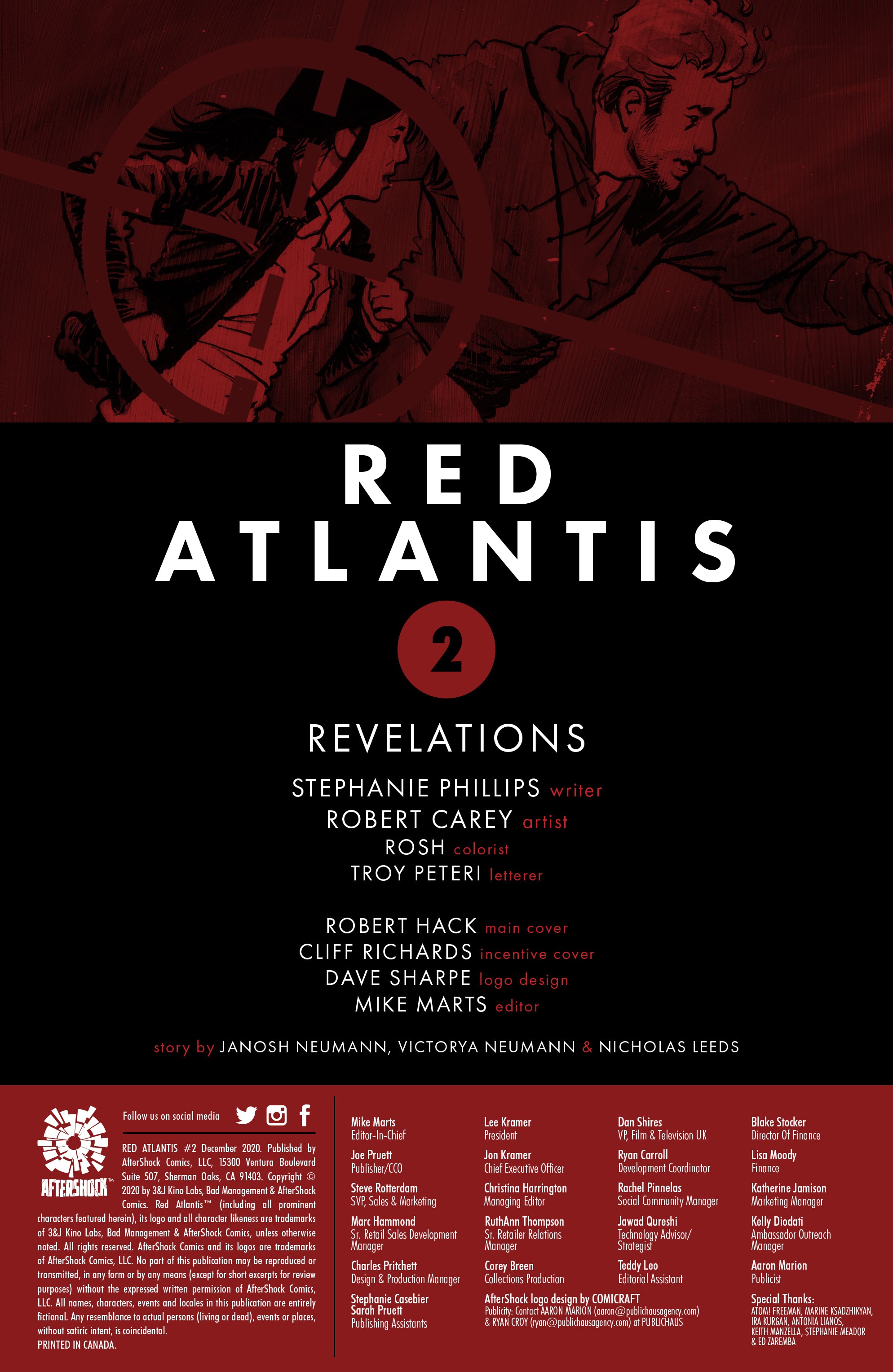 Read online Red Atlantis comic -  Issue #2 - 2