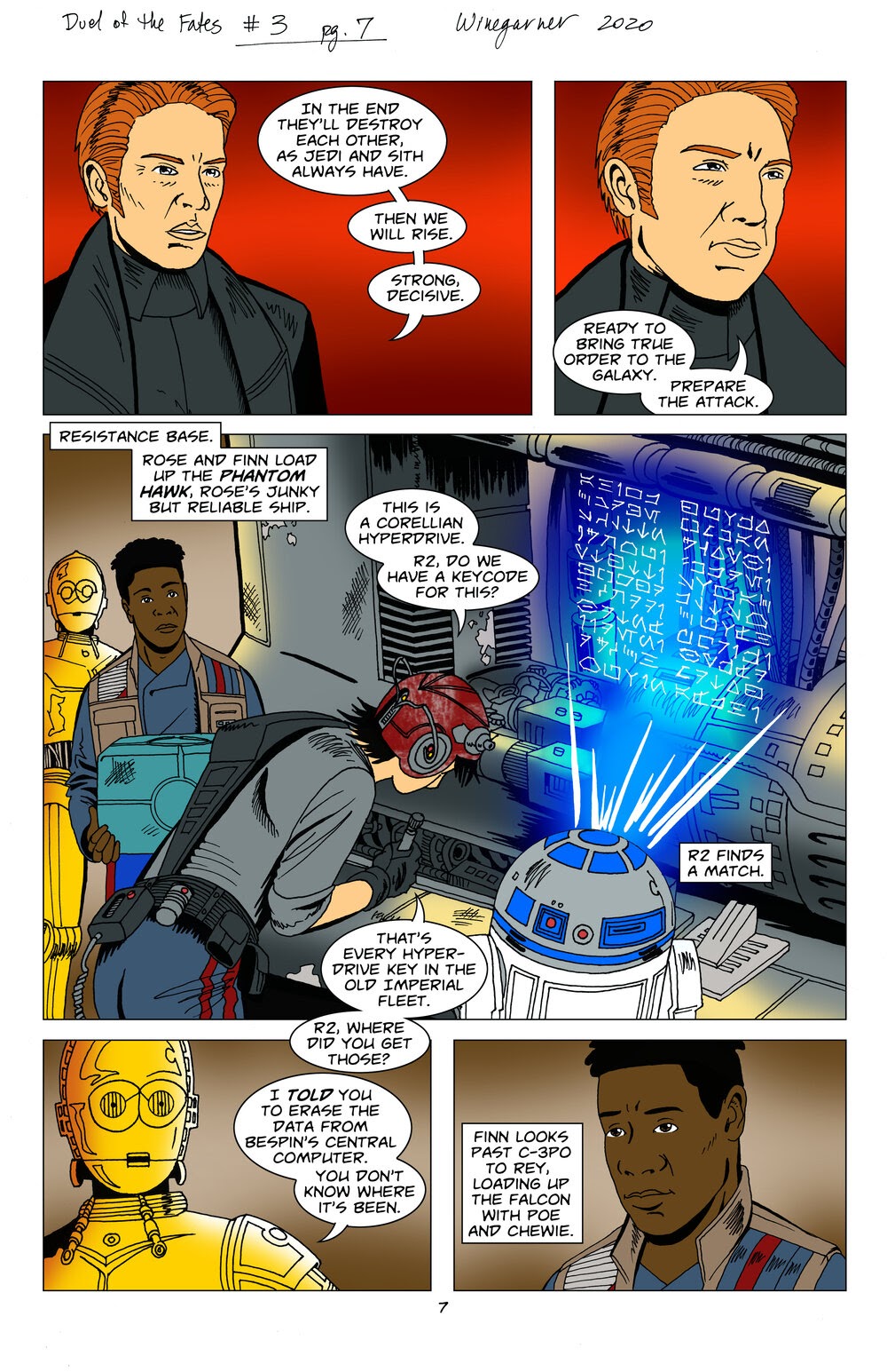 Read online Star Wars: Duel of the Fates comic -  Issue #3 - 8