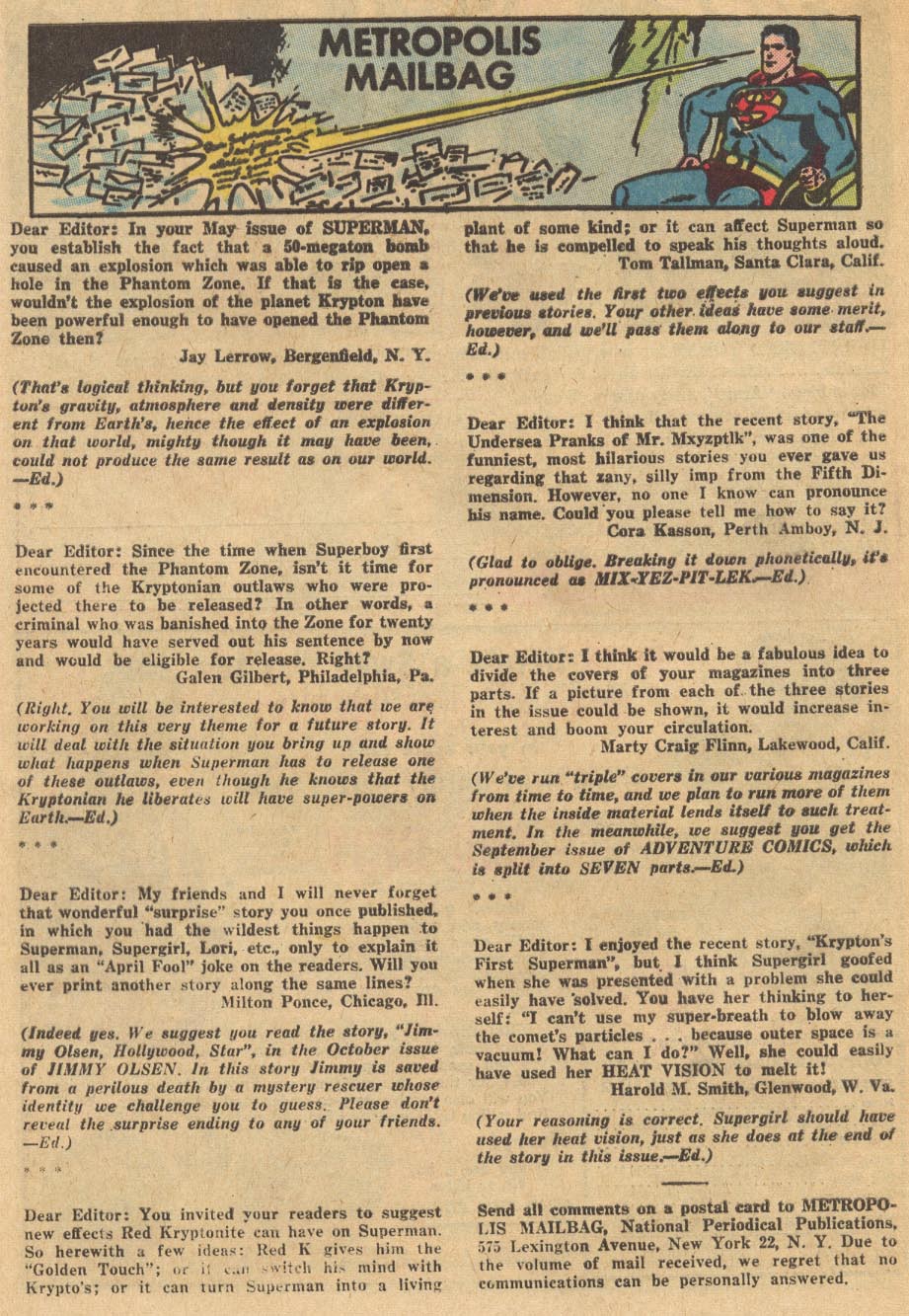 Read online Superman (1939) comic -  Issue #156 - 24