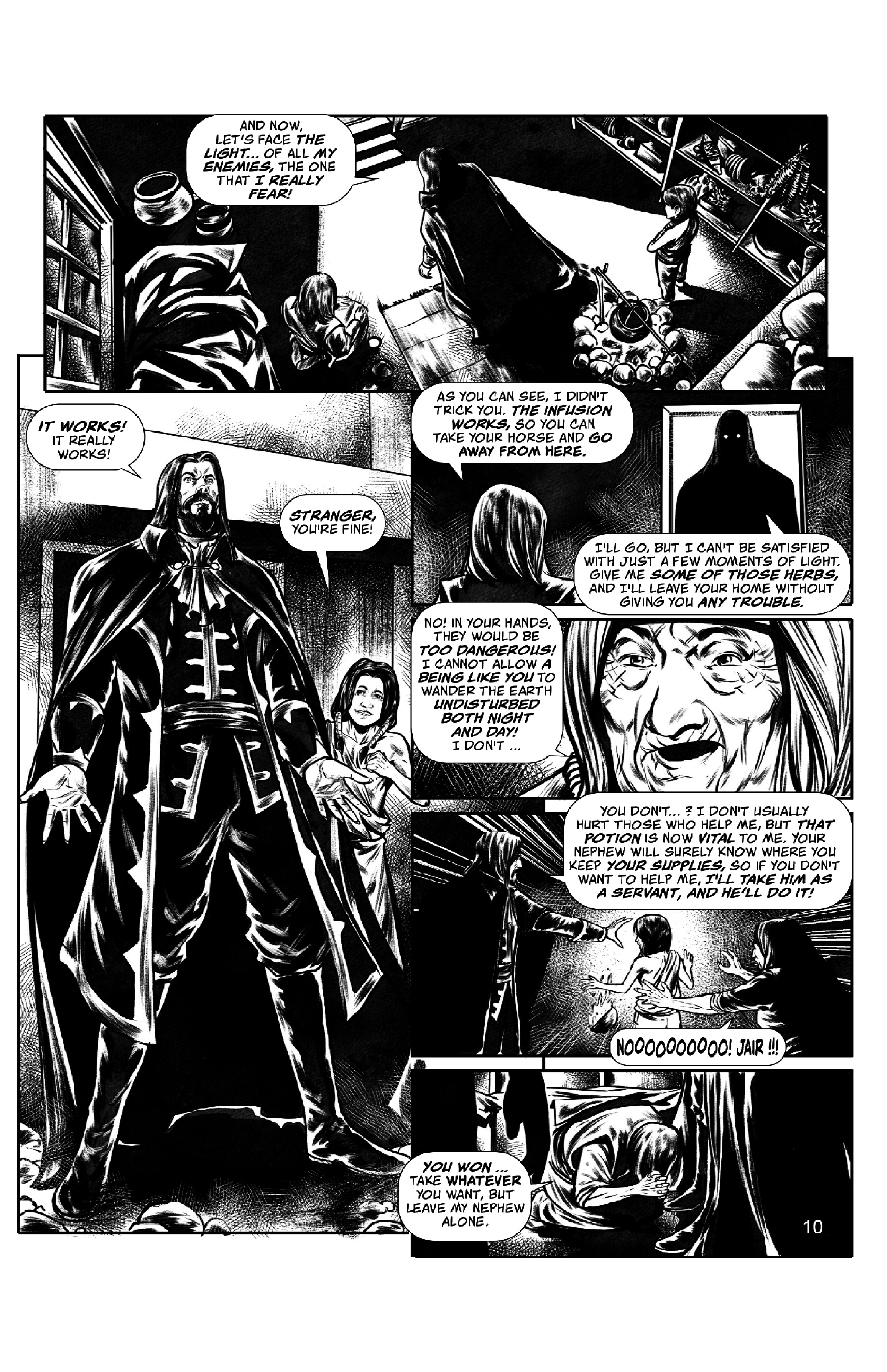 Read online Horror Comics comic -  Issue #10 - 11