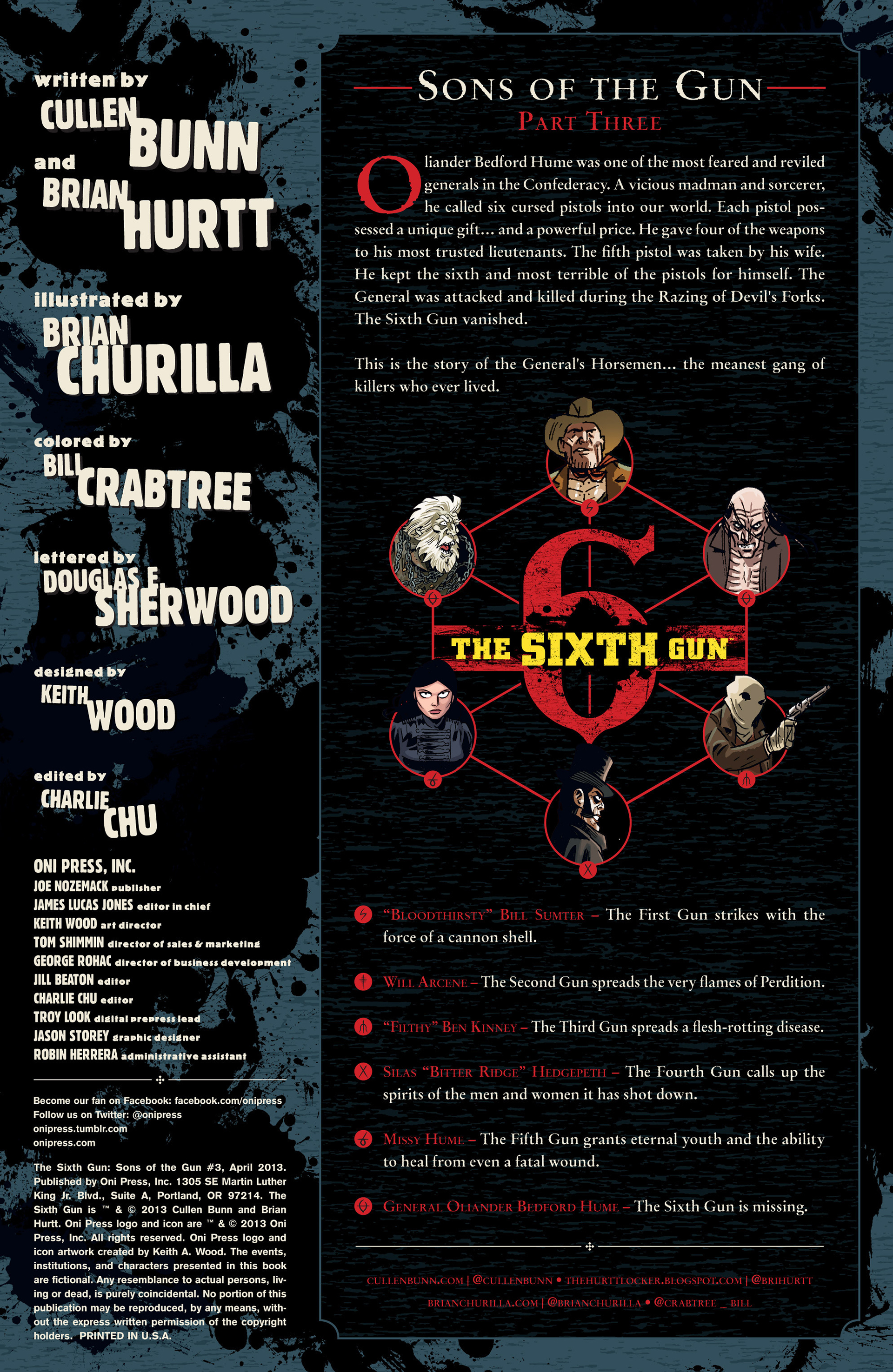 Read online The Sixth Gun: Sons of the Gun comic -  Issue #3 - 2