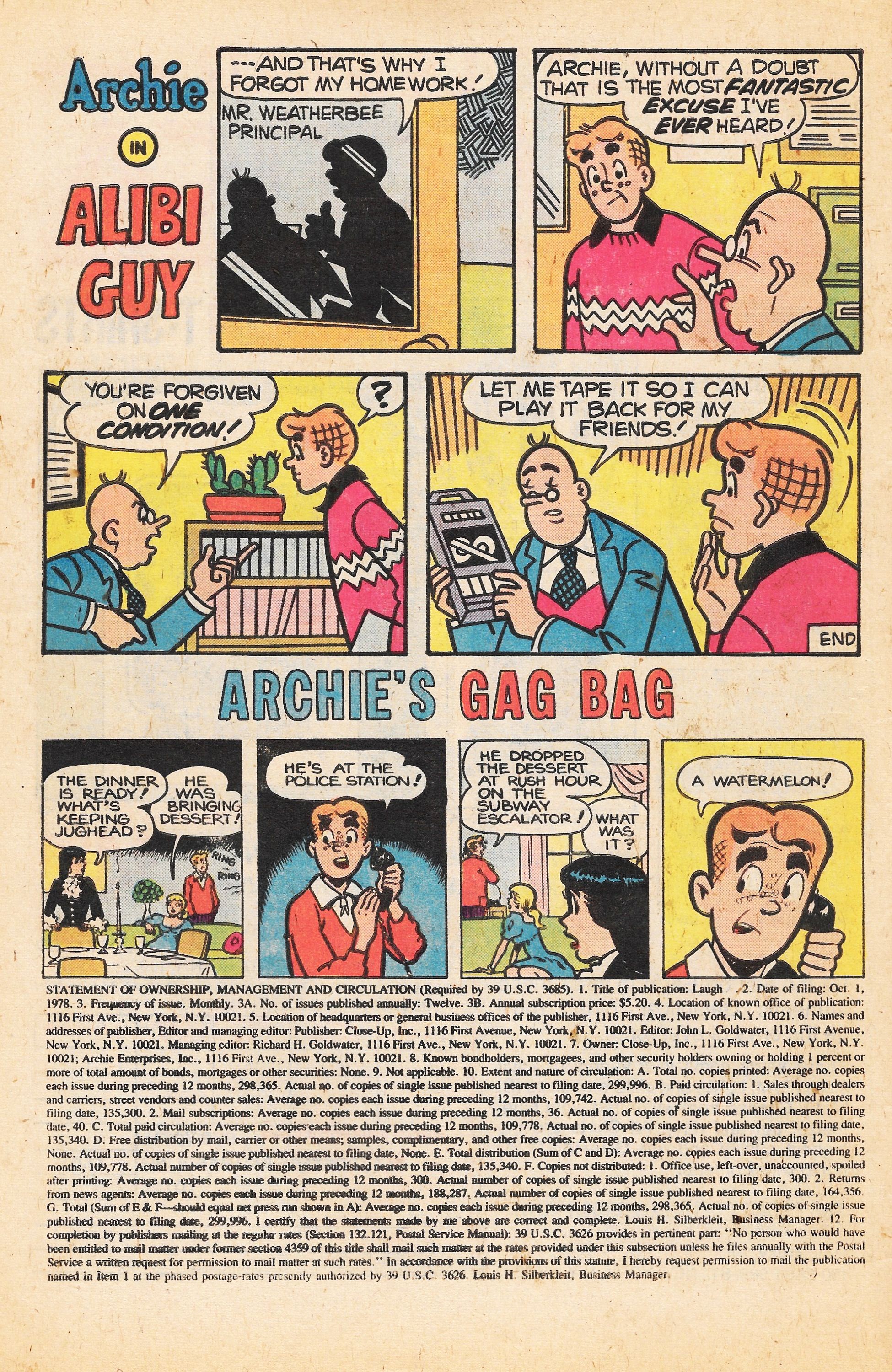 Read online Laugh (Comics) comic -  Issue #337 - 10