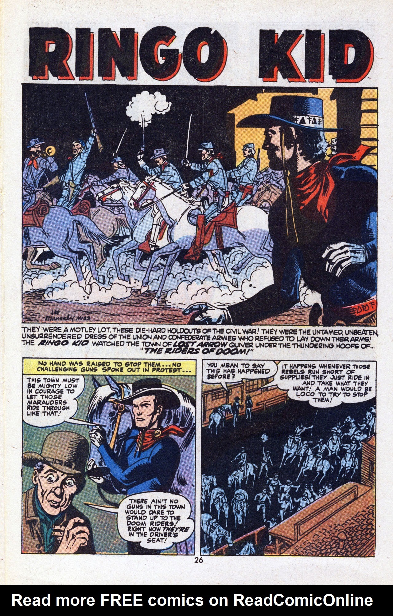 Read online Ringo Kid (1970) comic -  Issue #16 - 28