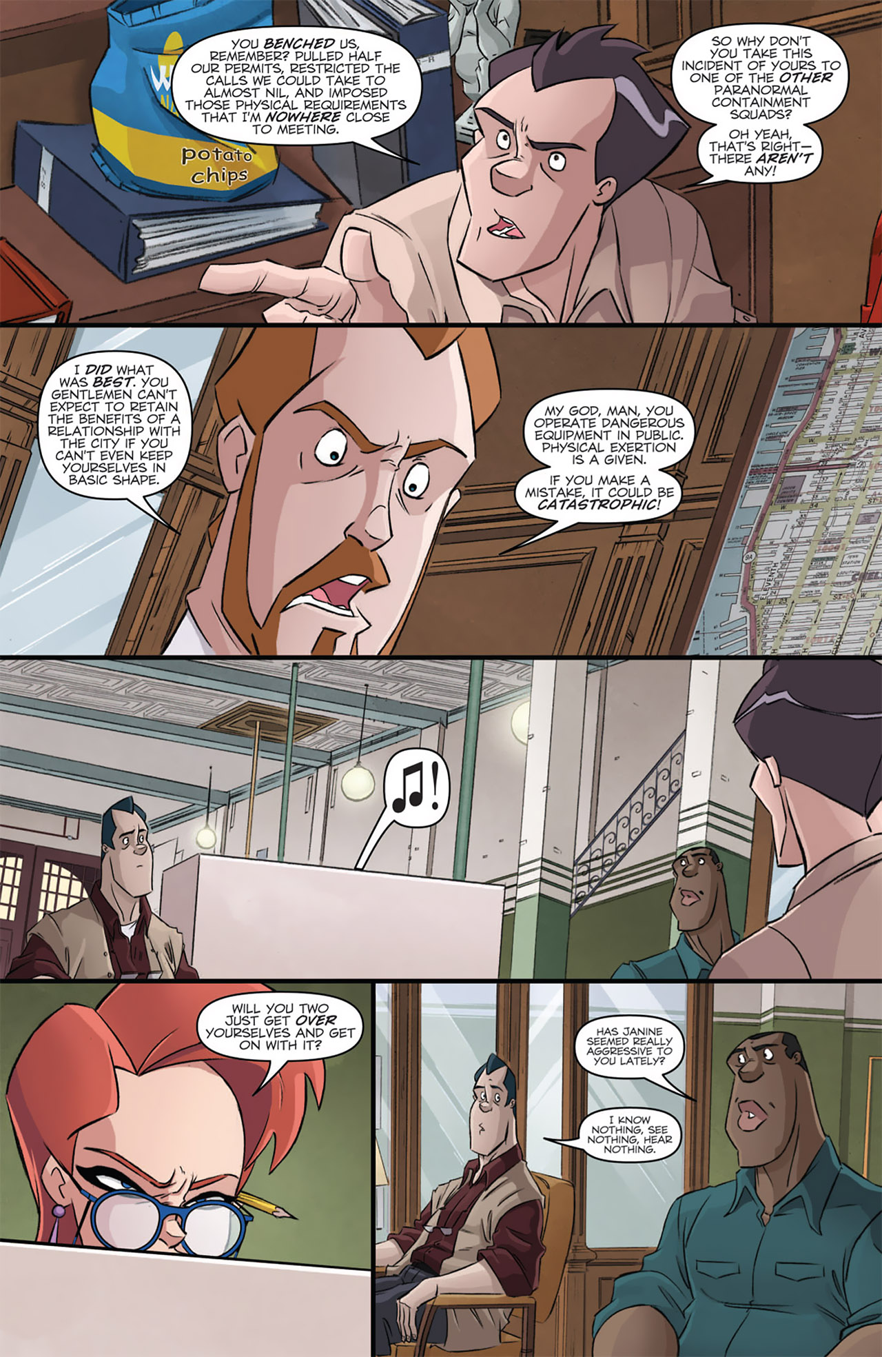 Read online Ghostbusters (2011) comic -  Issue #5 - 18