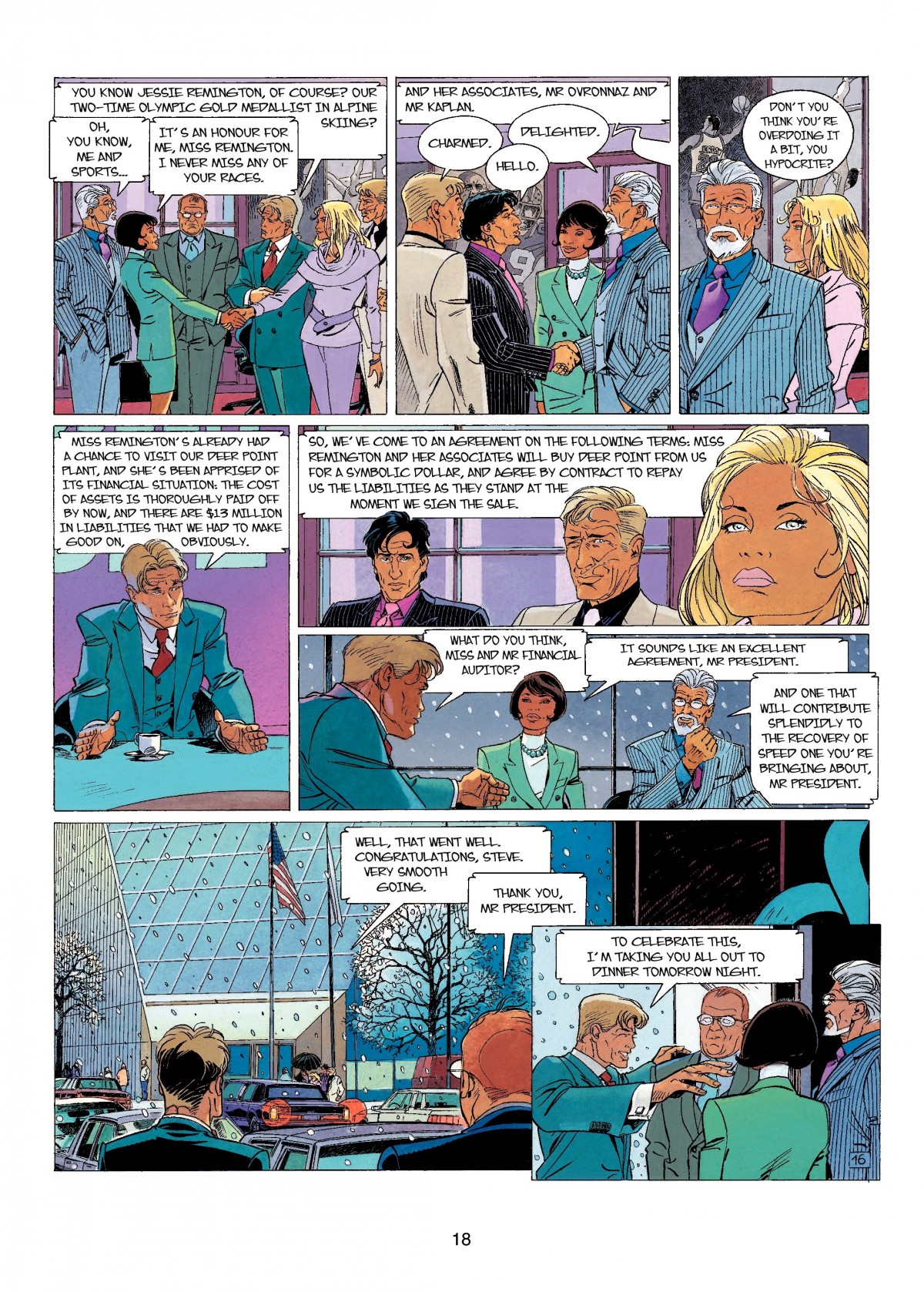 Read online Largo Winch comic -  Issue # TPB 10 - 18