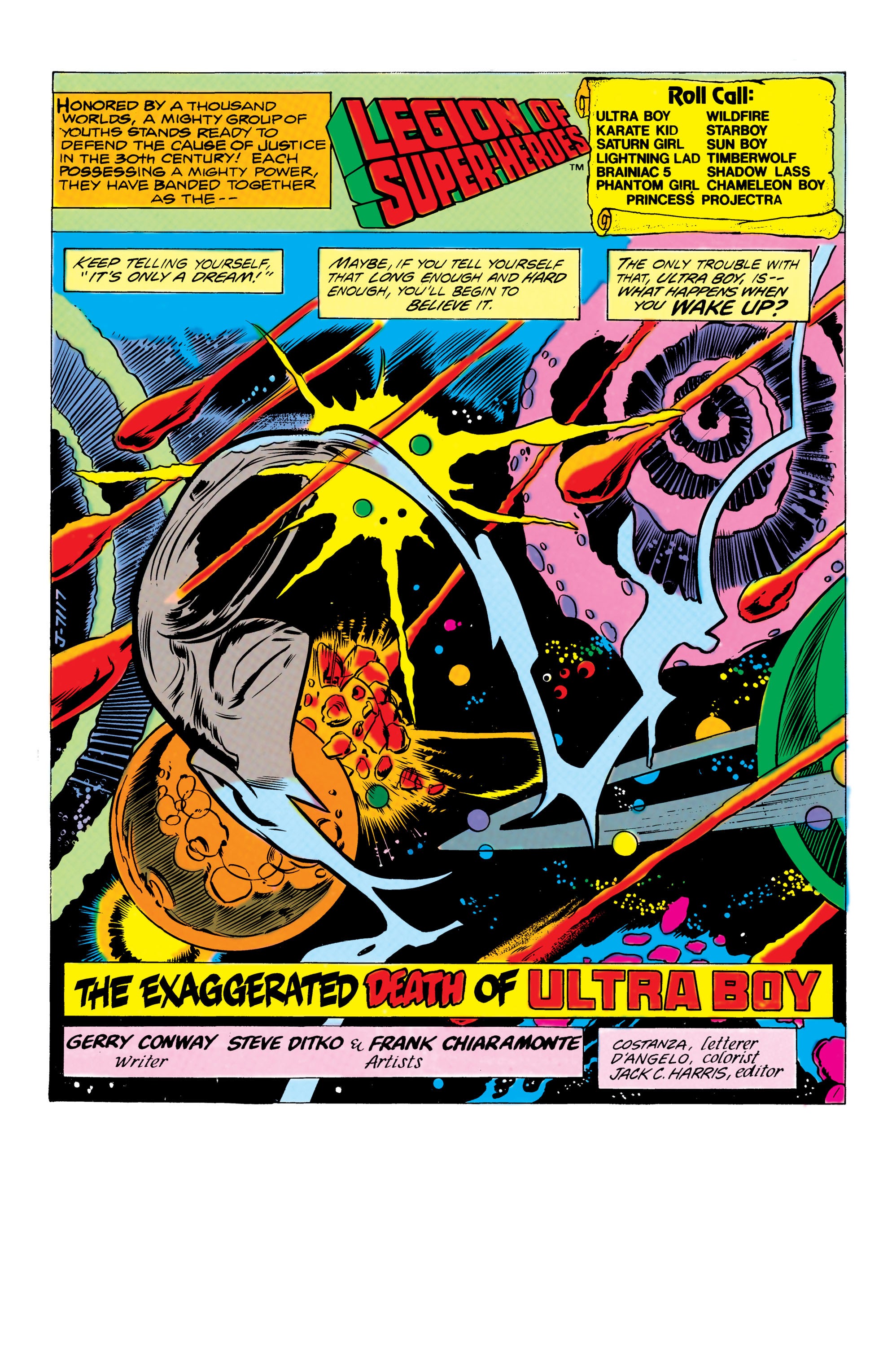 Read online Legion of Super-Heroes (1980) comic -  Issue #274 - 2