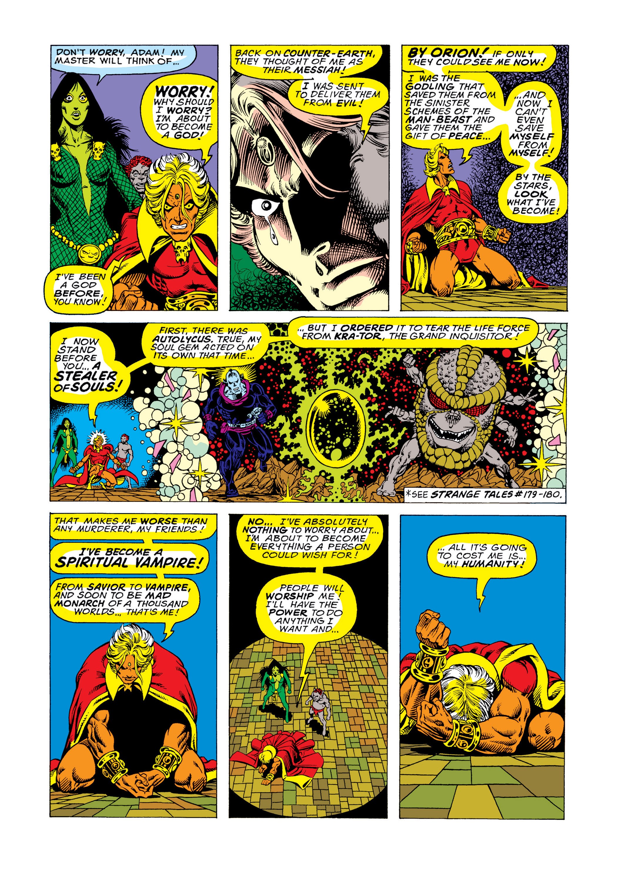 Read online Marvel Masterworks: Warlock comic -  Issue # TPB 2 (Part 2) - 1