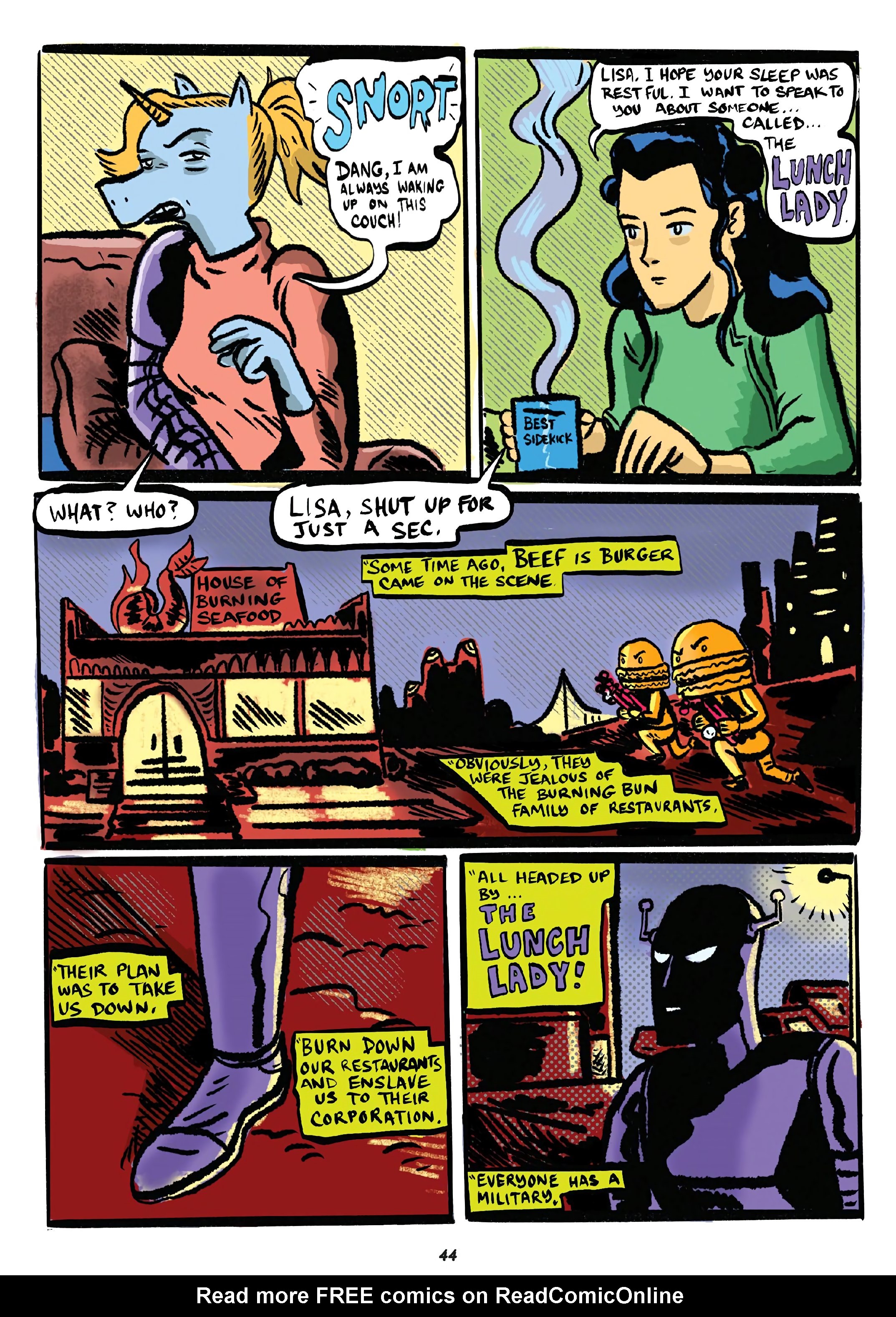Read online Lisa Cheese and Ghost Guitar comic -  Issue # TPB (Part 1) - 46