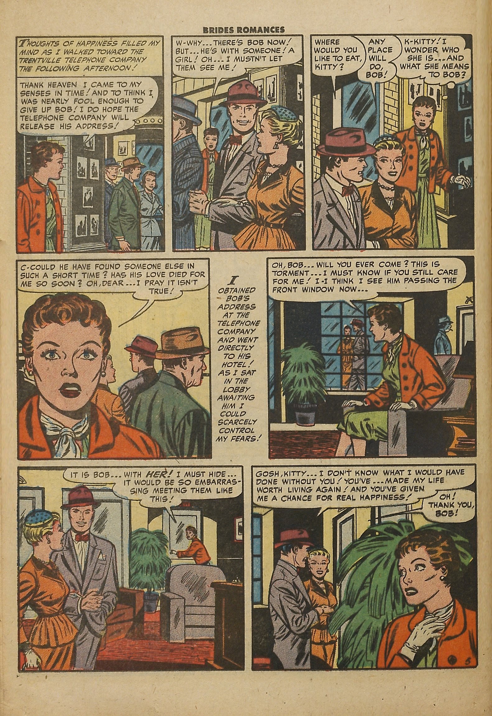 Read online Brides Romances comic -  Issue #7 - 16