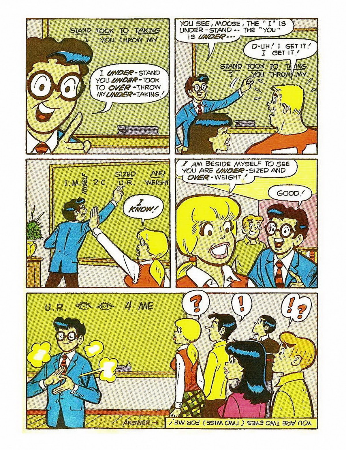 Read online Archie's Double Digest Magazine comic -  Issue #56 - 163
